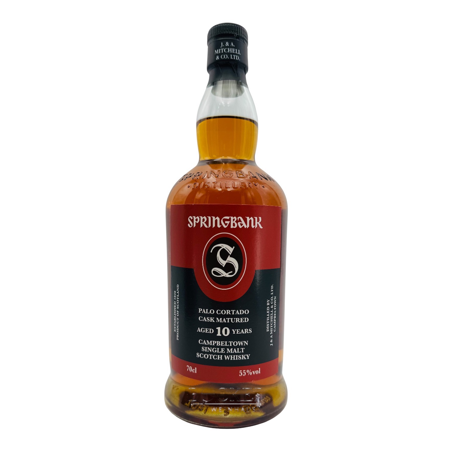 Springbank PALO CORTADO 10 years Campbeltown Single Malt 0,70 l