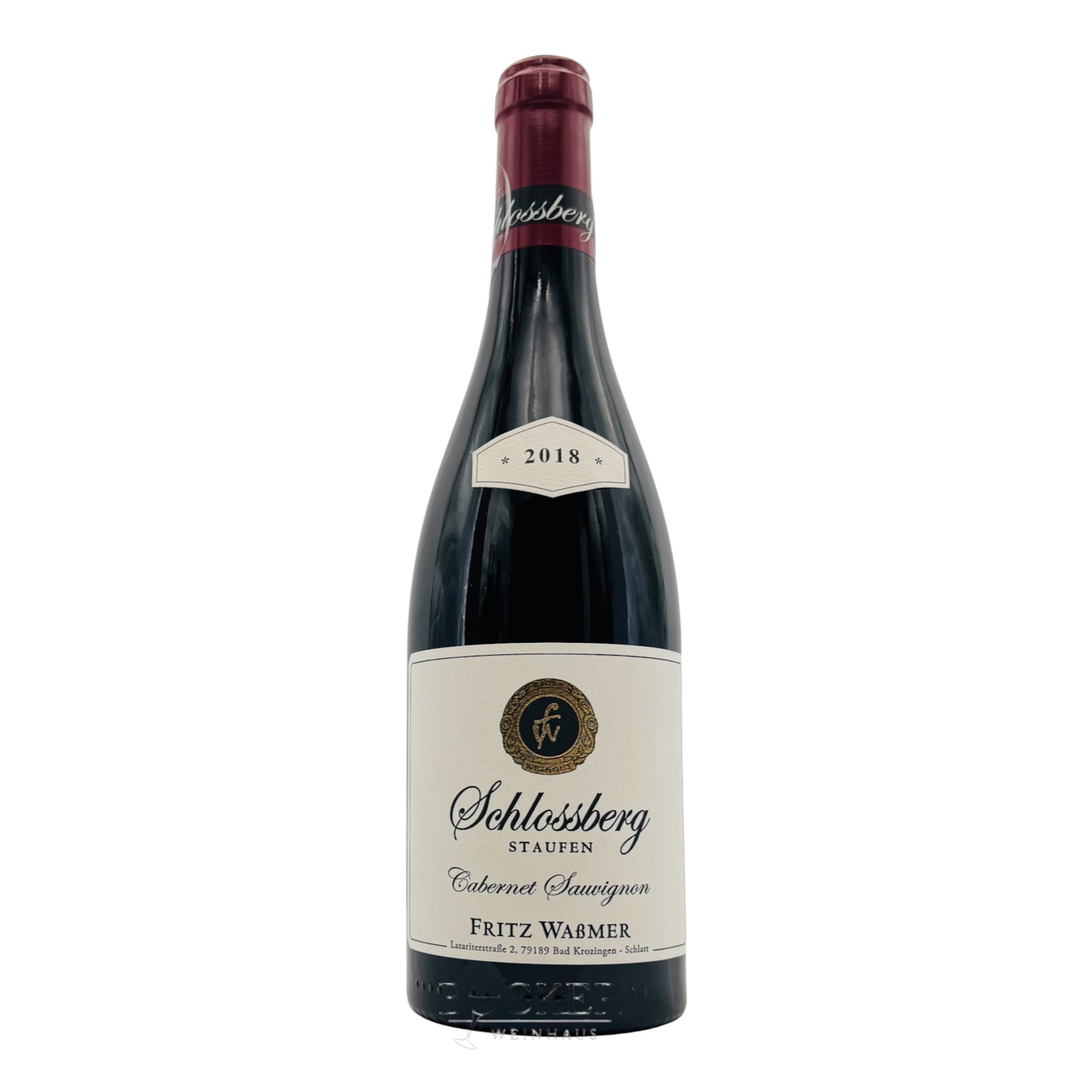Fritz Waßmer Schlossberg Staufen Cabernet Sauvignon 2018 0,750 l