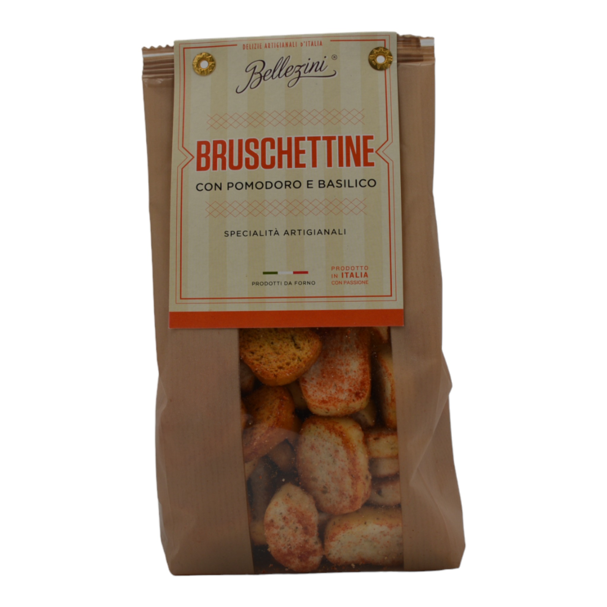 Laux Bruschettine con Pomodoro e Basilico