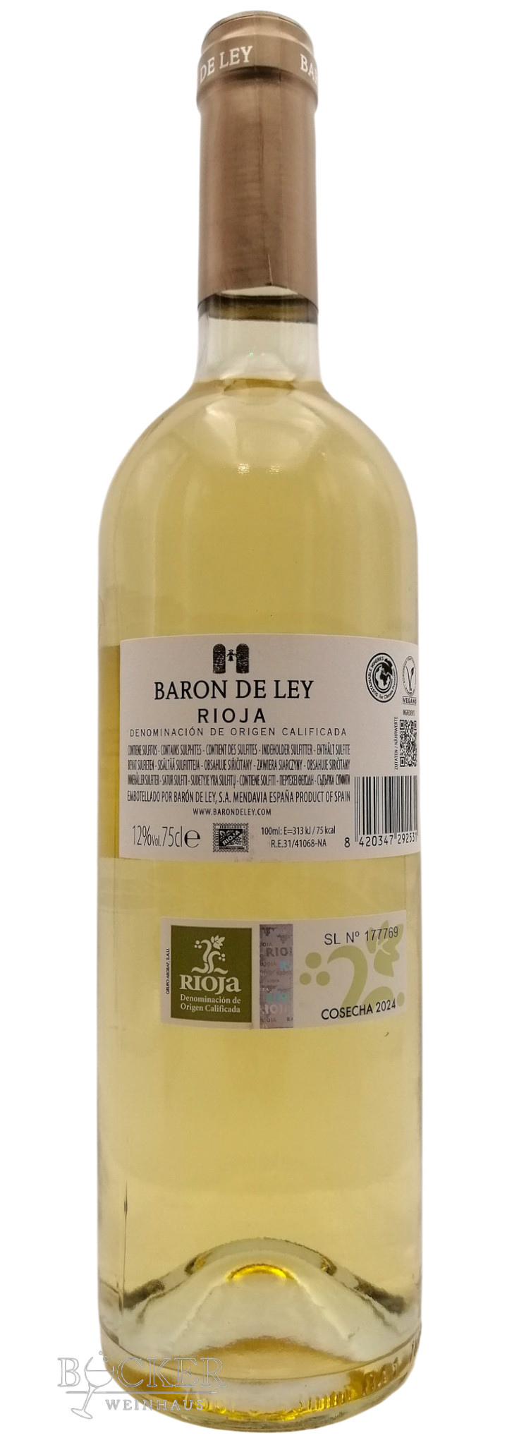 Baron de Ley Blanco Rioja 0,750 l,