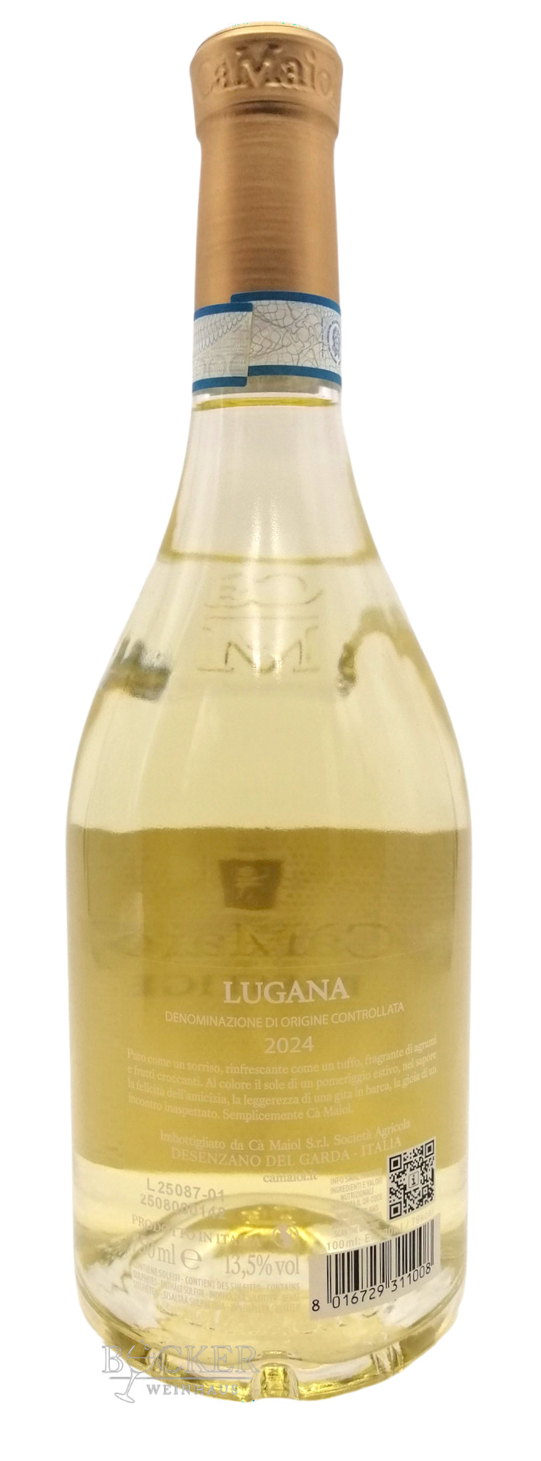 CaMaiol Prestige Lugana Weißwein 13,5% 0,75L