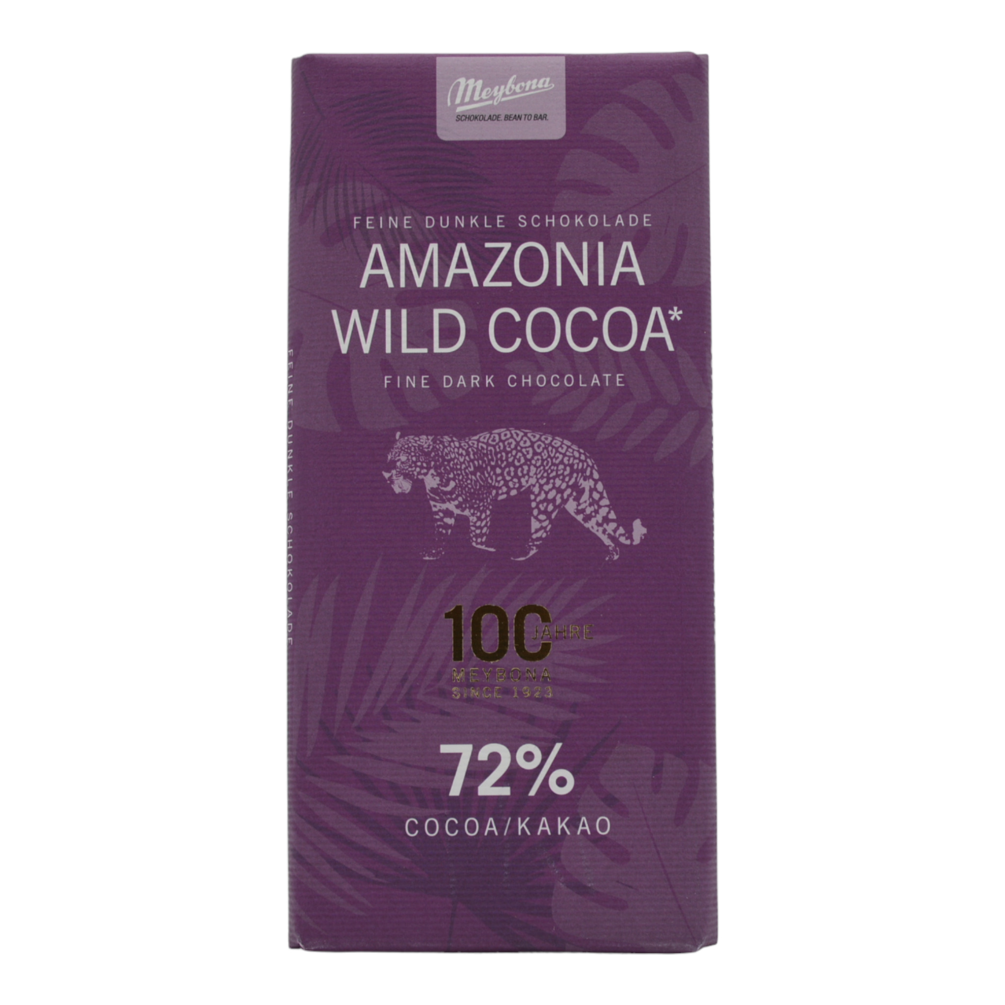 Meybona Amazonia Wild Cocoa fine dark chocolate 72% 100g