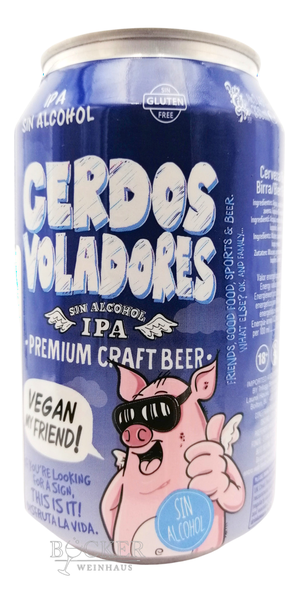 Cerdos Voladores  Craftbeer Barcelona -  Non Alcoholic IPA 330ml