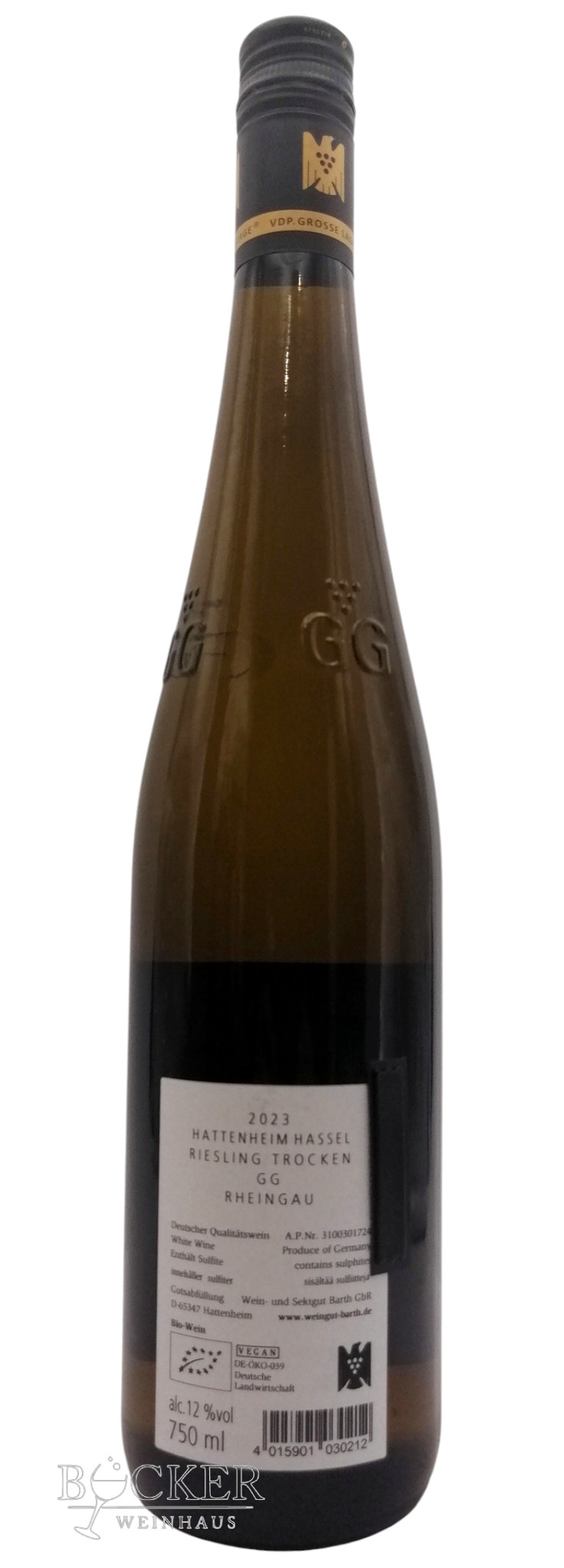 Barth - Hassel Riesling Grosses Gewächs