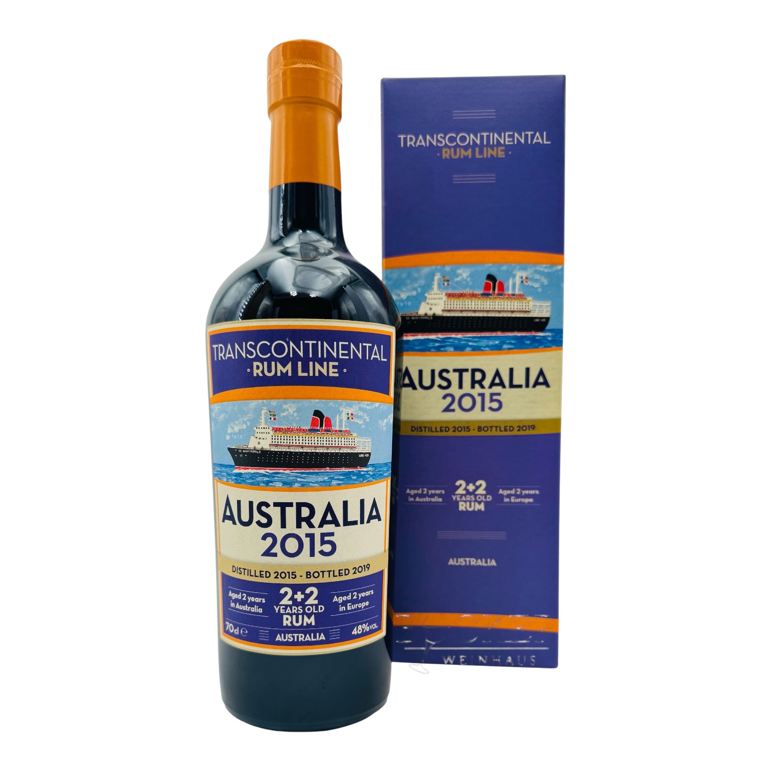 Australia 2015 Transcontinental Rum Line 0,7 l 48% vol.