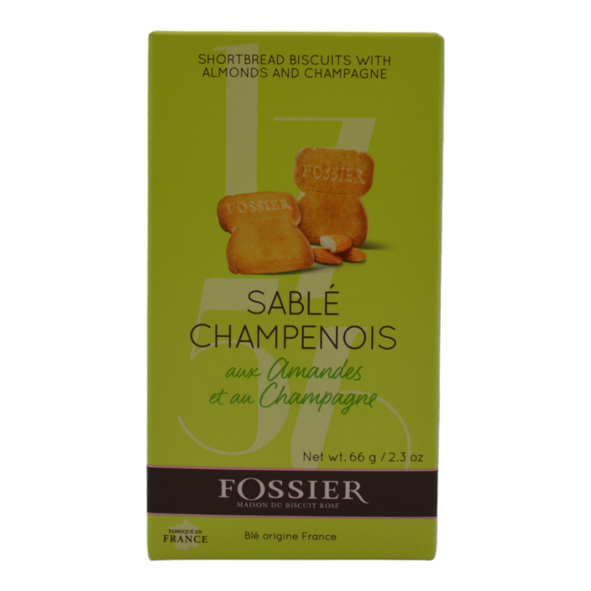 00007Fossier Sable Champenois aux Amandes et au Champagne f