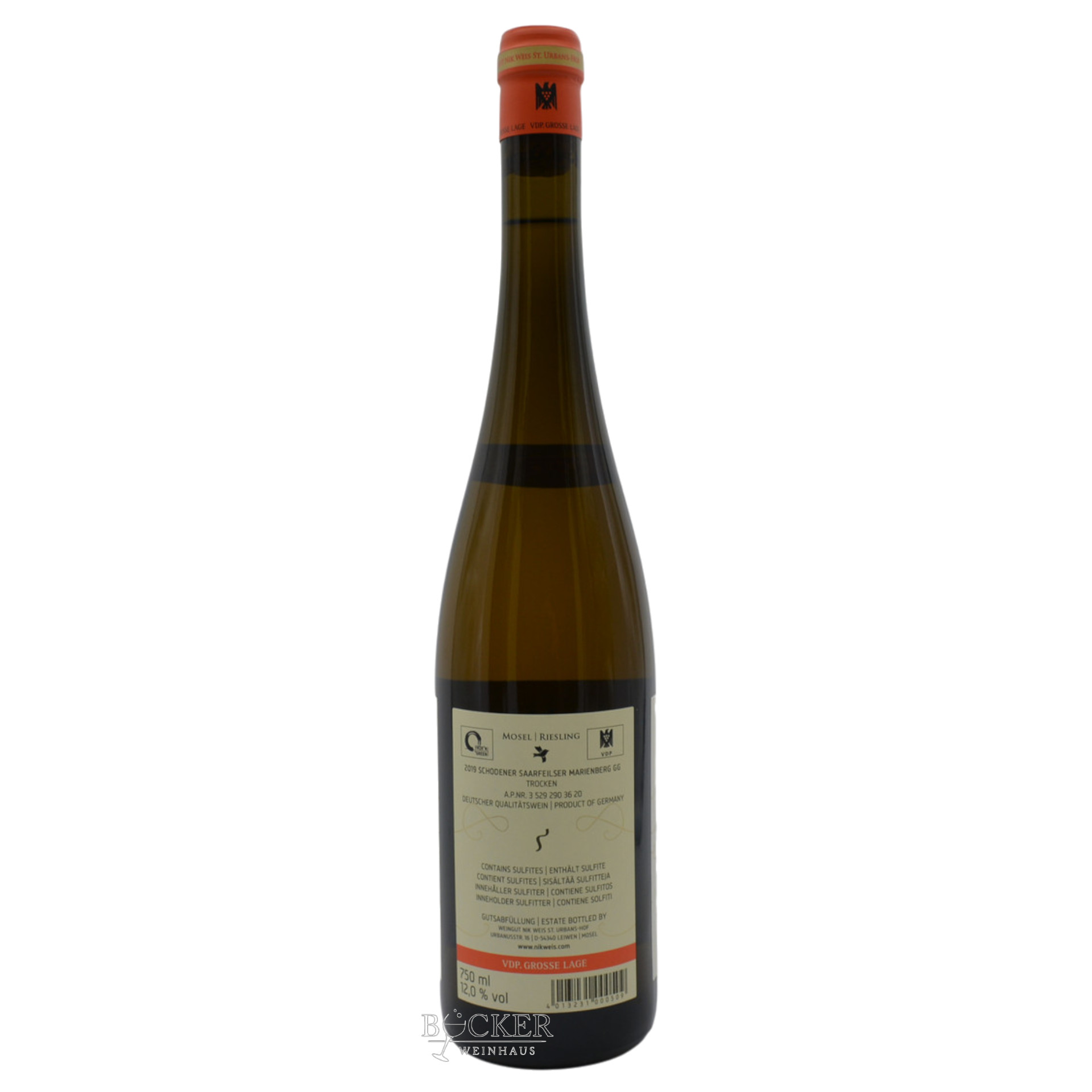 Nik Weis - Riesling trocken VDP. Grosse Lage Saarfeilser GG