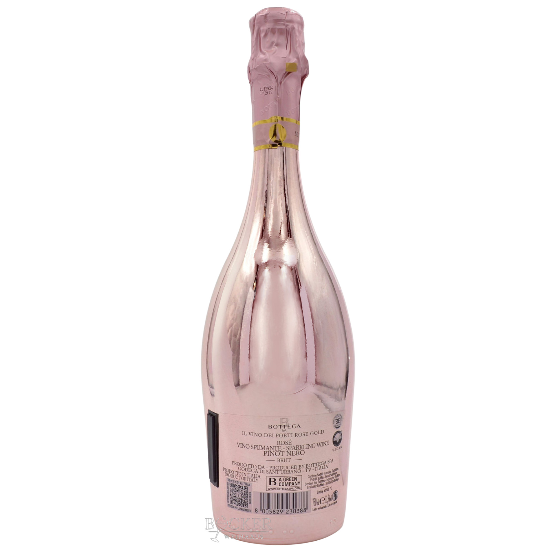 Bottega Rose Gold 11,5% Alc. 0,75 l