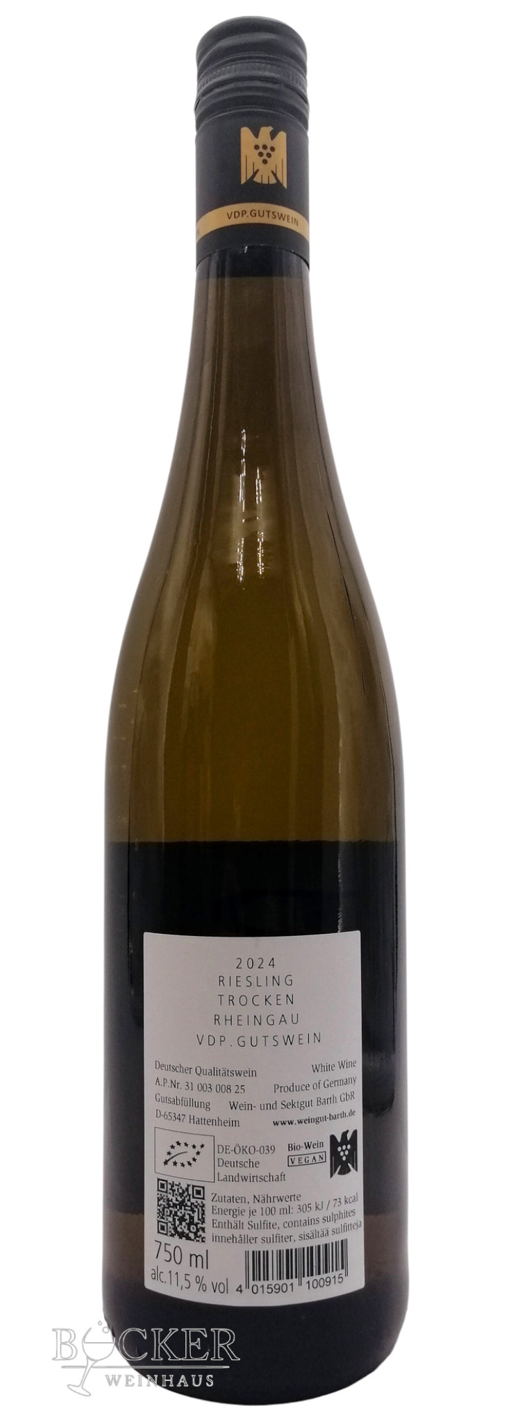 Barth - Riesling VDP.Gutswein