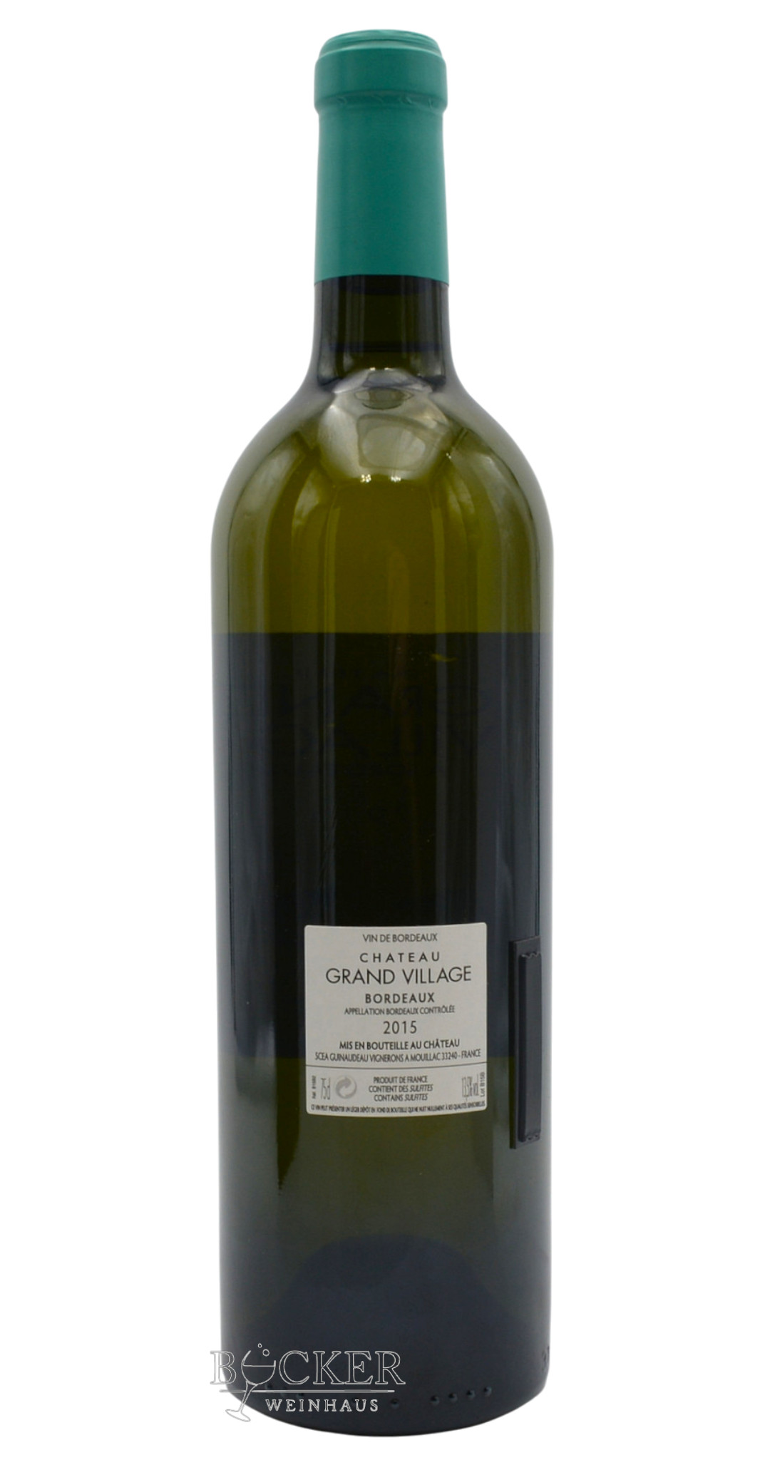 Chateau Grand Village A Bordeaux 2015 Guinaudeau Vignerons 0,75 l