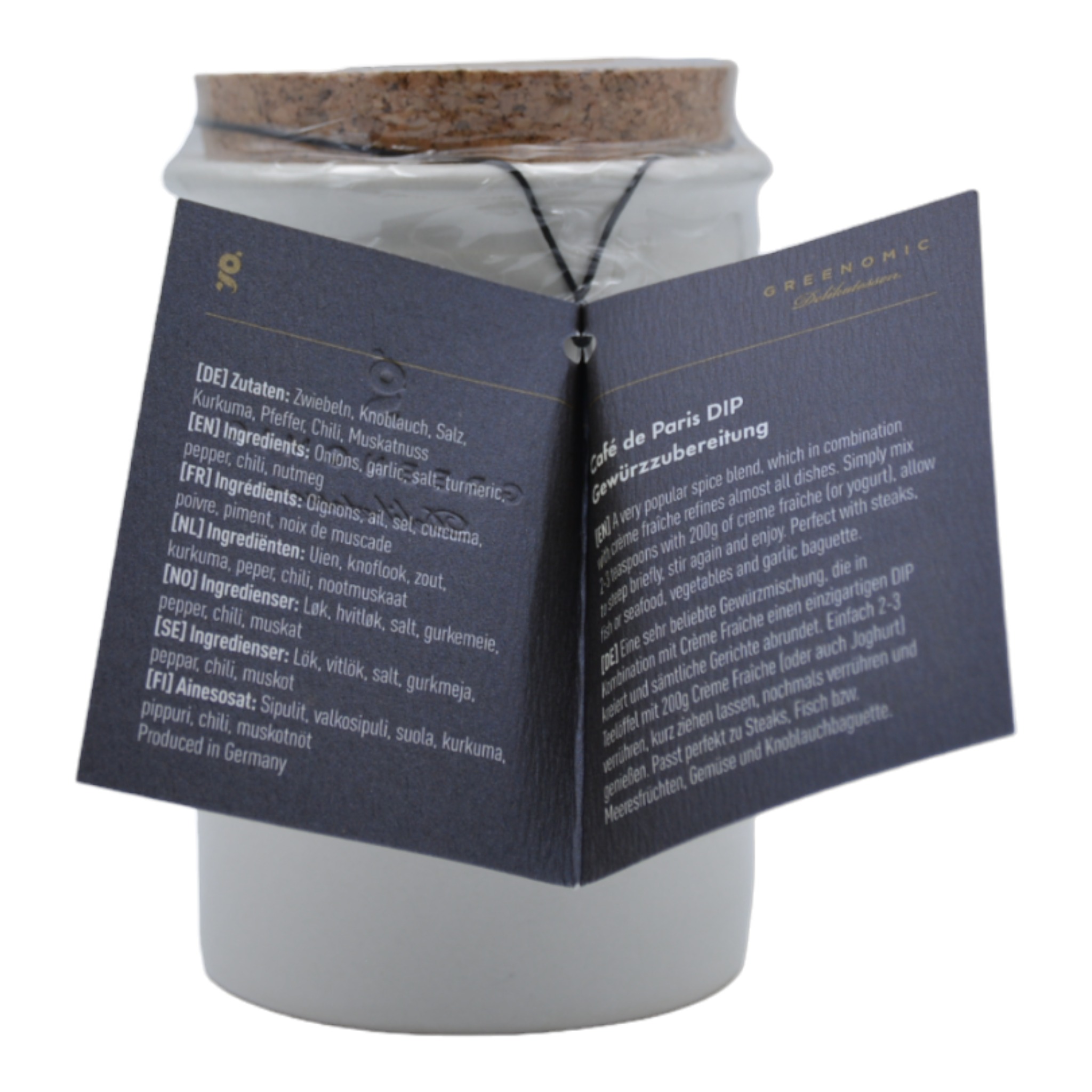 Greenomic Delikatessen Cafe de Paris Dip