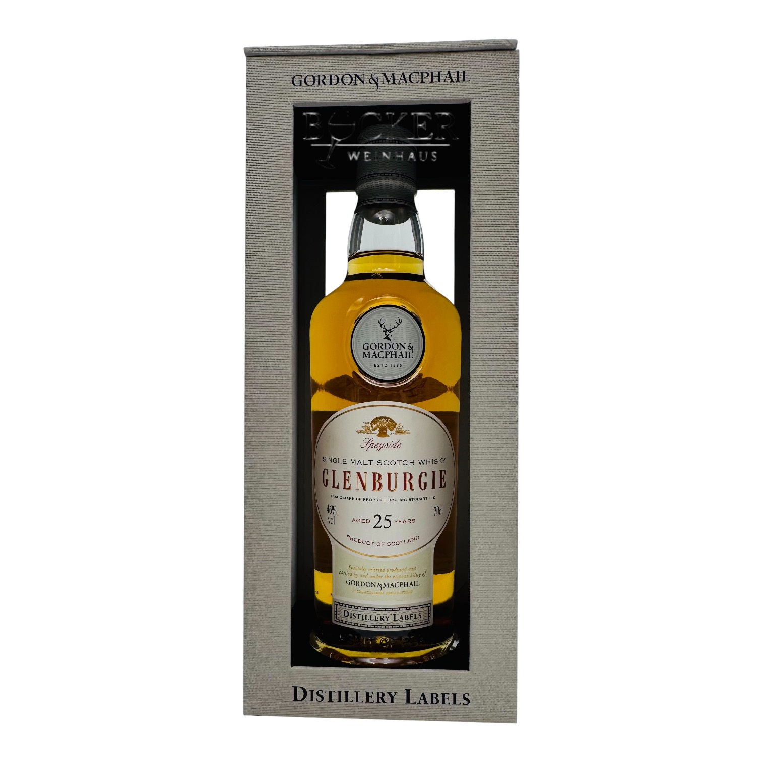 Glenburgie 25 years Gordon & MacPhail 46%  0,70 l