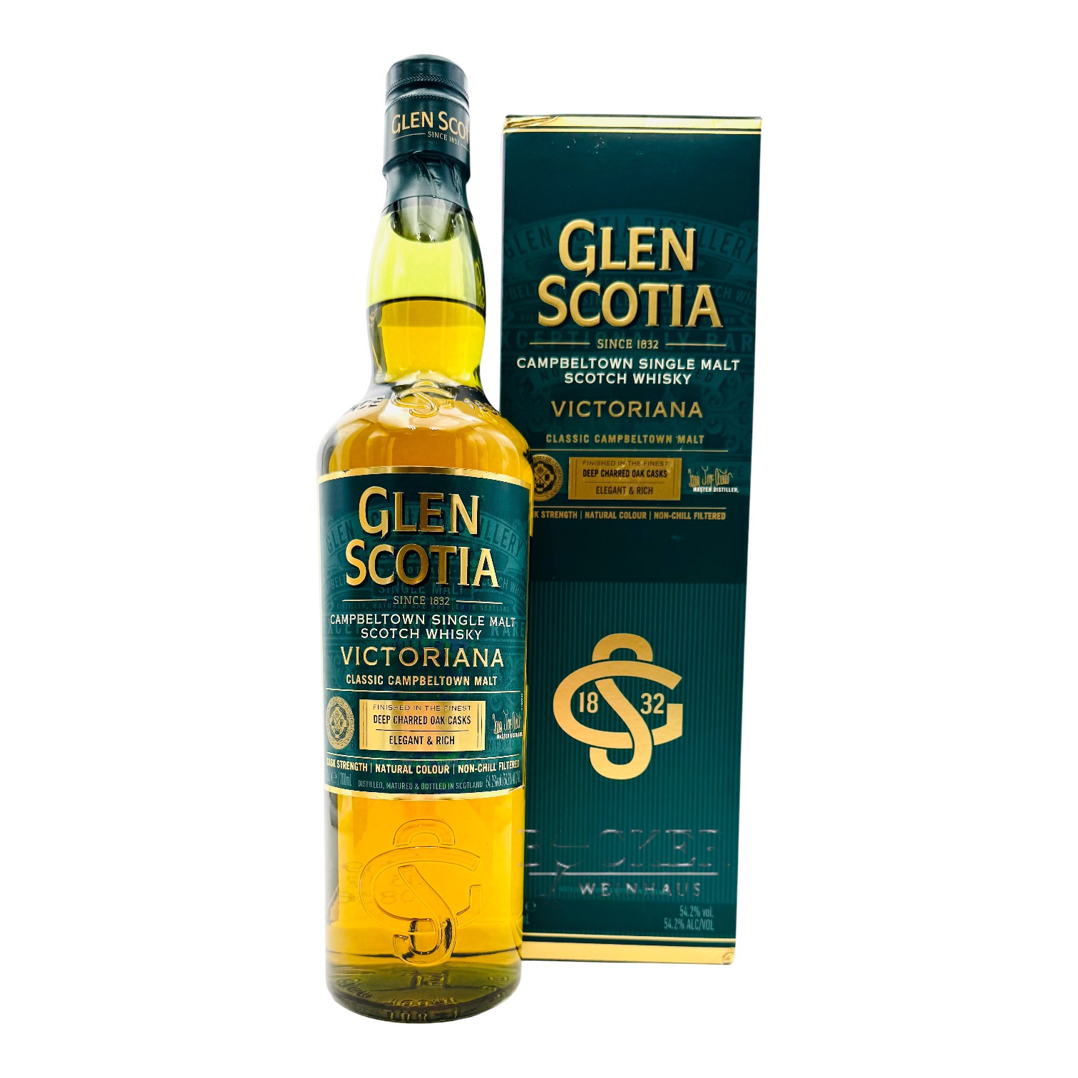 Glen Scotia Campbeltown VICTORIANA   Single Malt 54,2%vol. 0,7 l