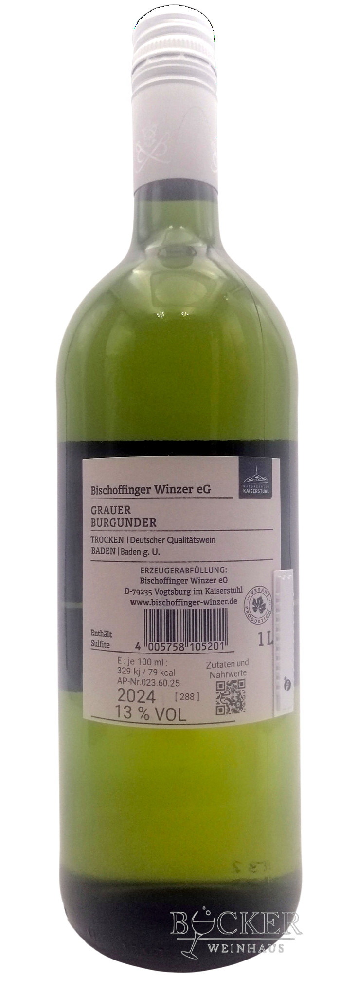 Bischoffinger - Grauer Burgunder 1 L