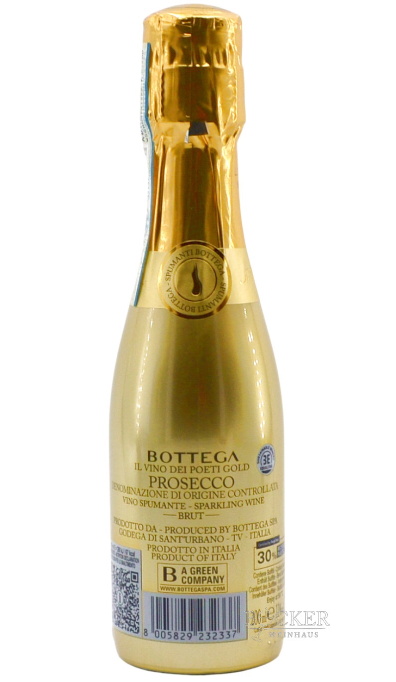 Bottega Gold Proecco 11 % Alc. 0,2 l
