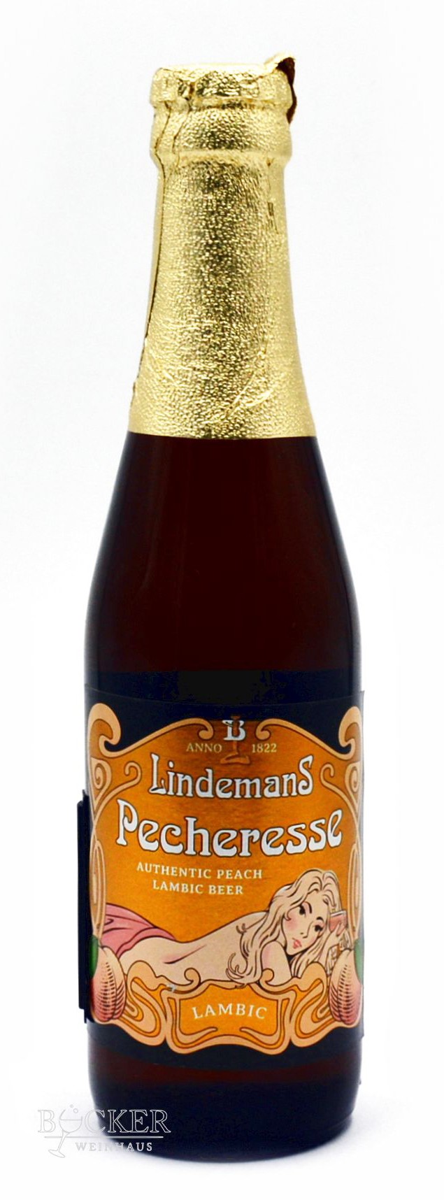 Lindemans Pecherese  Lambic Beer 250ml zzgl. 0,08 € Pfand
