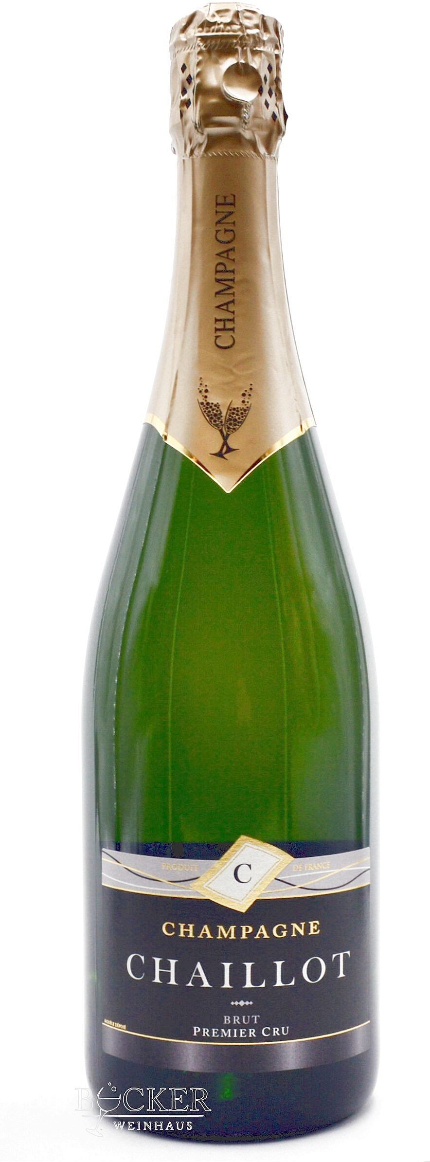 Chaillot Champagner Brut Blanc 12,5% Alc. 0,75 l