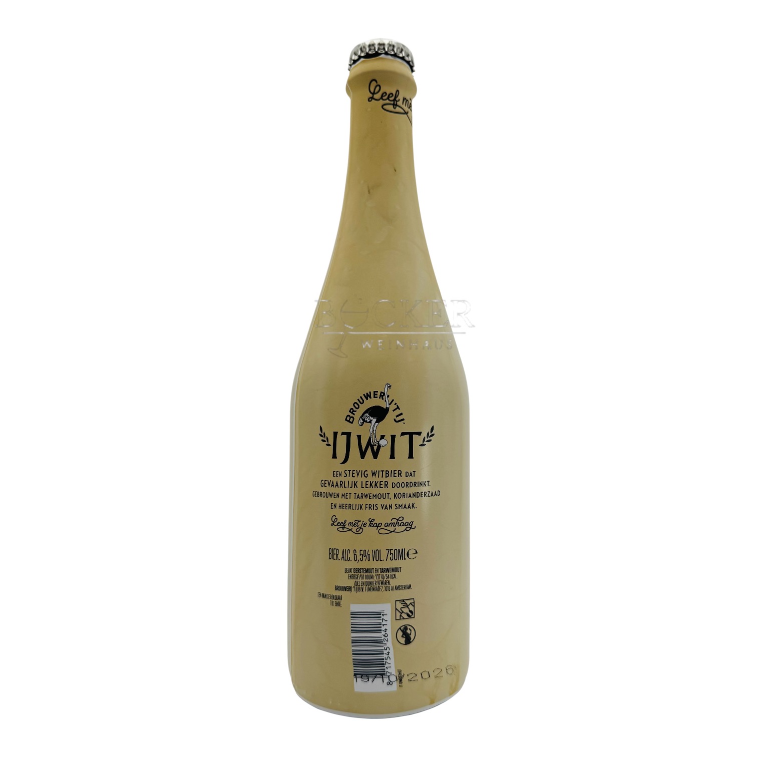 Brouwerij 'TIJ - IJ Wit 0,75 L