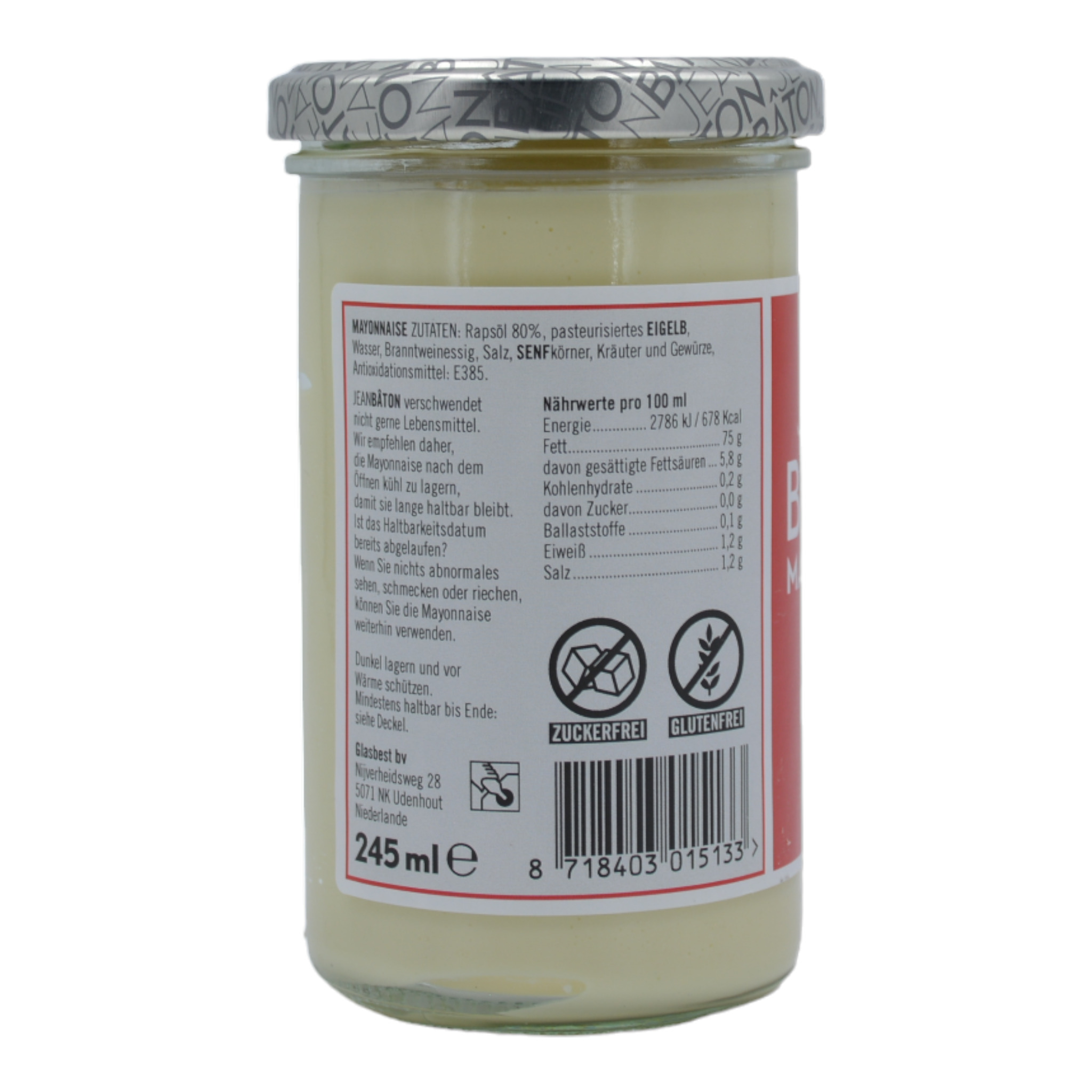 Jean Baton Mayonnaise Belgian Recipe