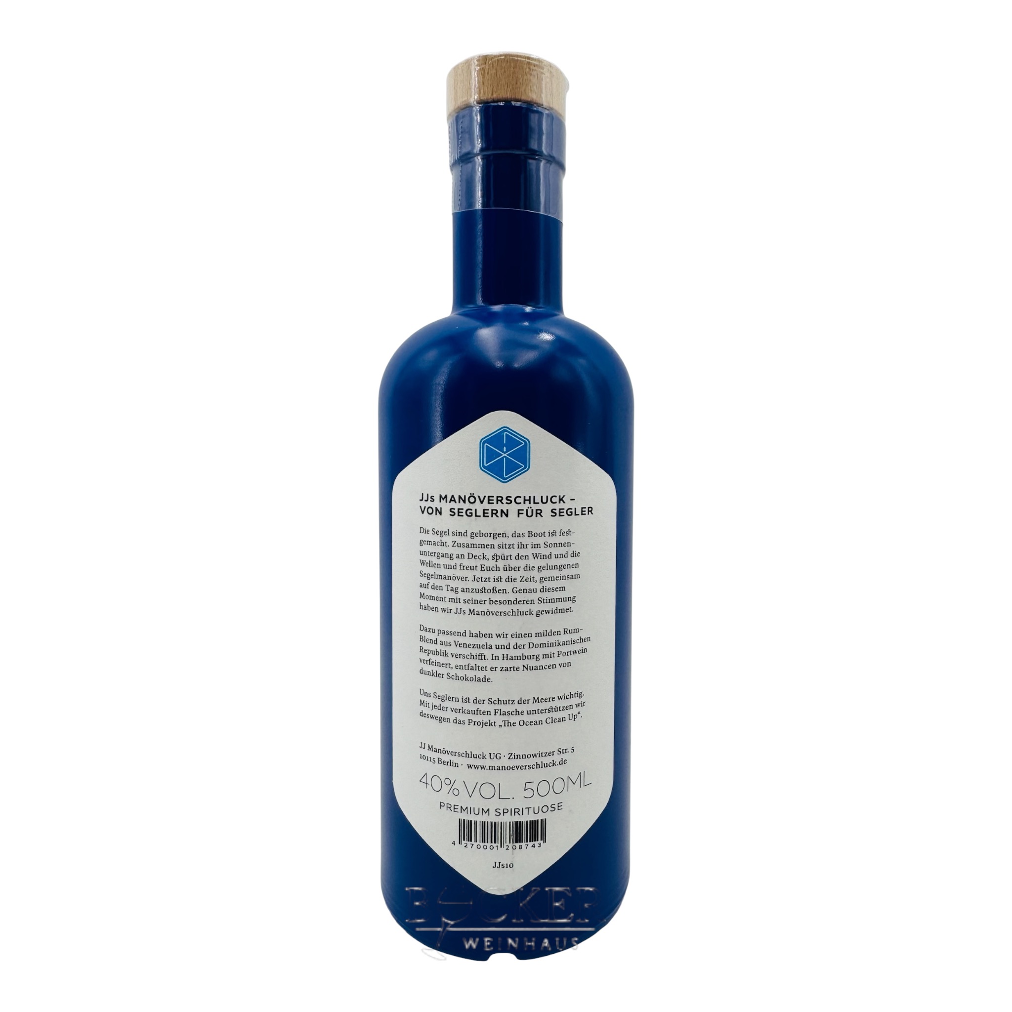 Manöverschluck DOM REP + VENEZUELA & PORT Segler Spirituose auf Rumbasis 0,5 l 40% vol.