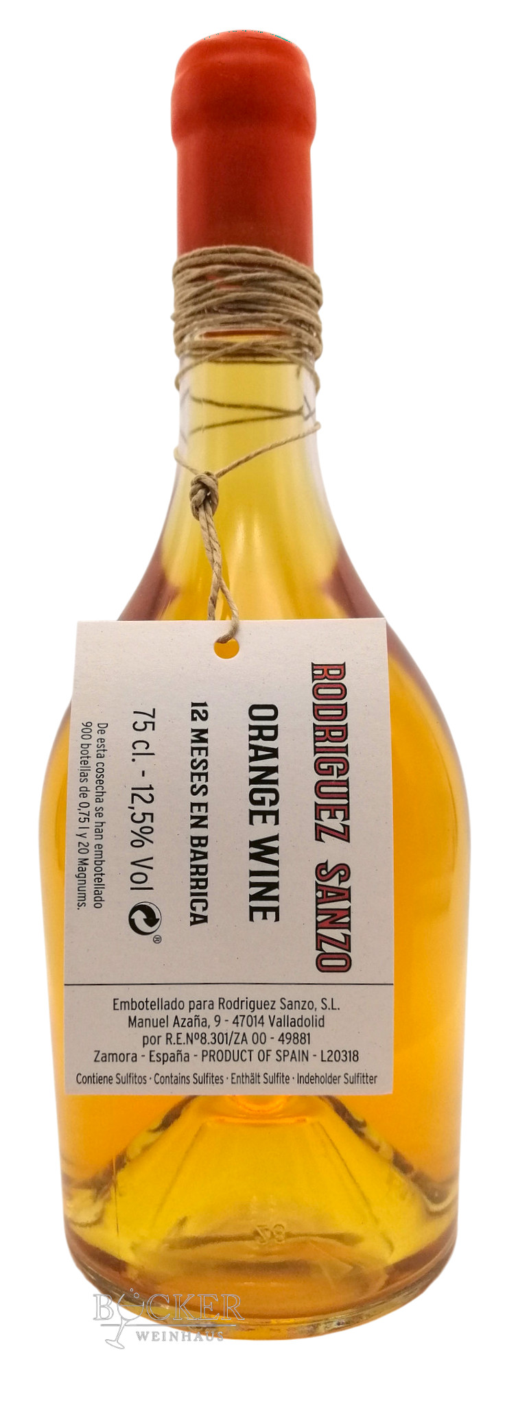 Rodriguez Sanzo Orange Wine 0,75 l