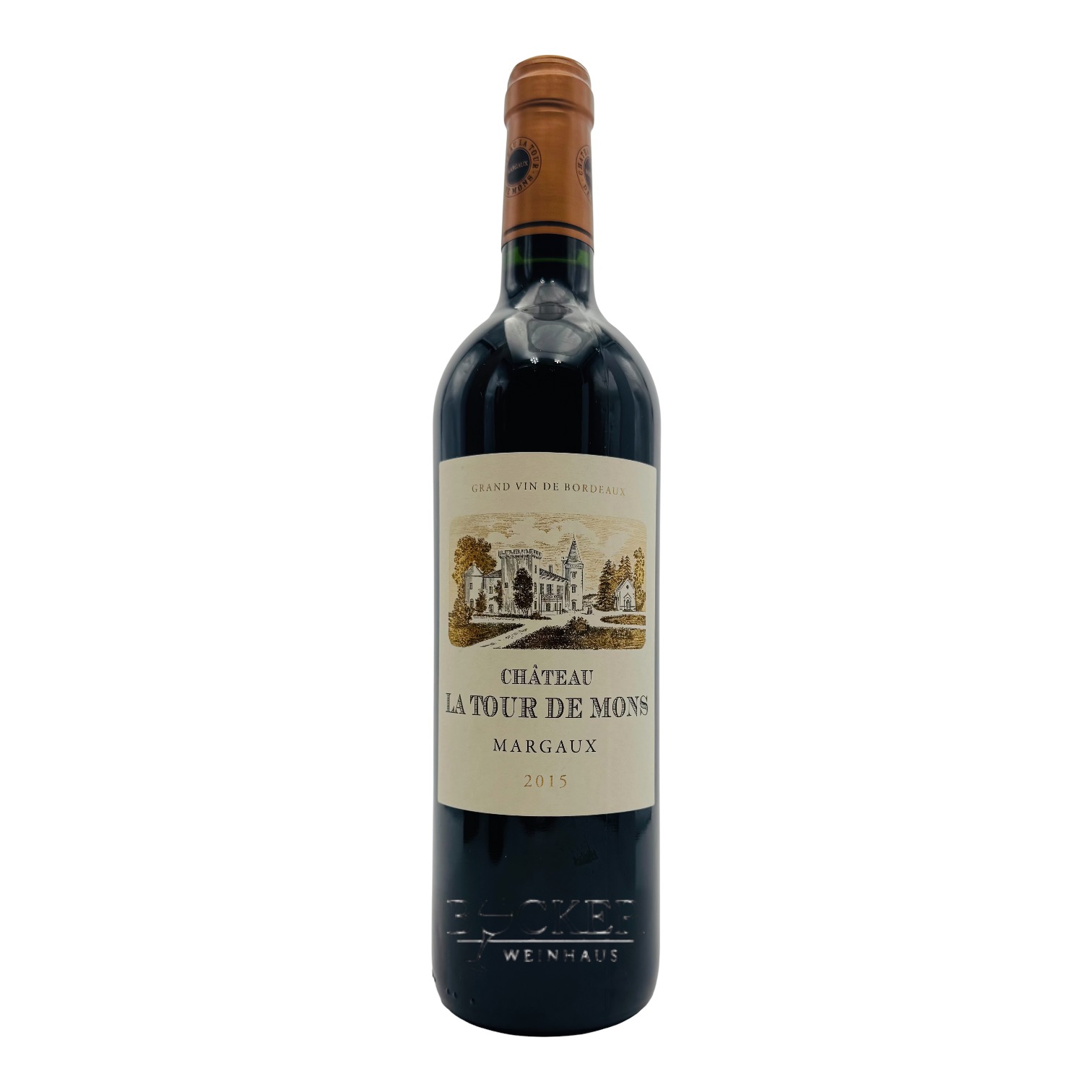 Château La Tour de Mons MARGAUX 2015 Bordeaux 0,750 l