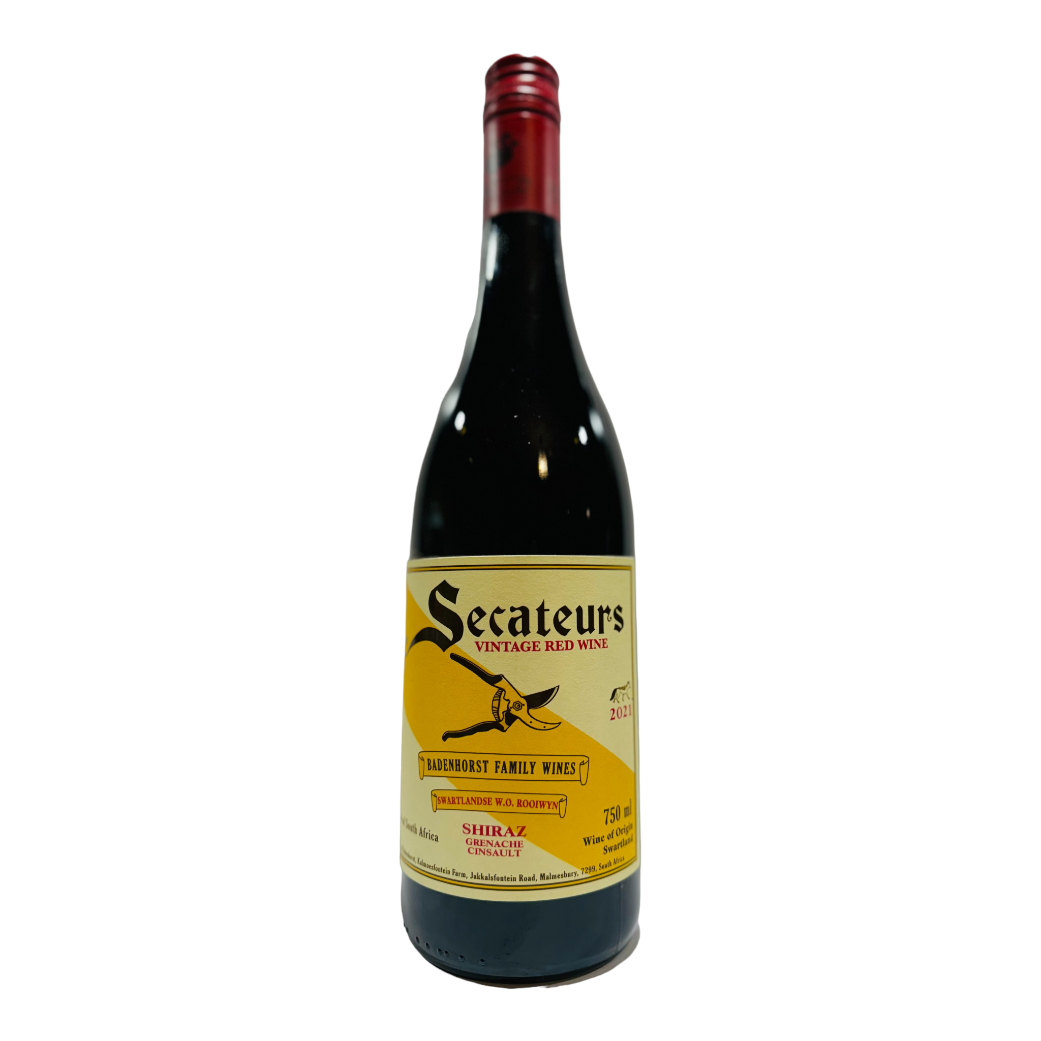 Badenhorst Secateurs Red Wine Cuvée Südafrika 0,750 l