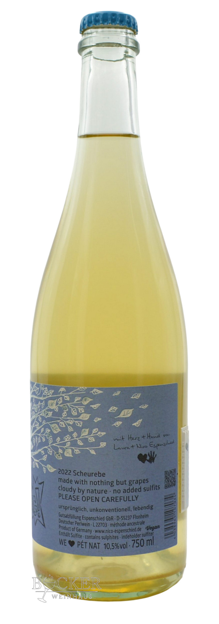Espenschied Nico Weisse Sause Pet Nat 0,75 l