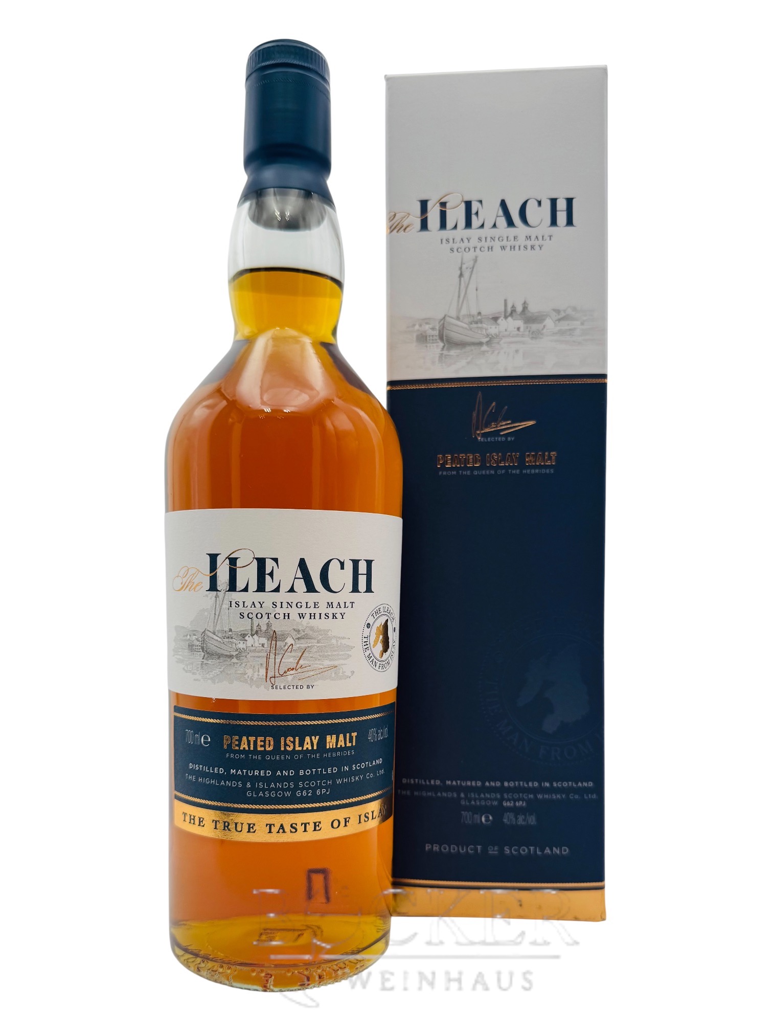 Ileach Islay Single Peated Malt Whisky 40% 0,70 l