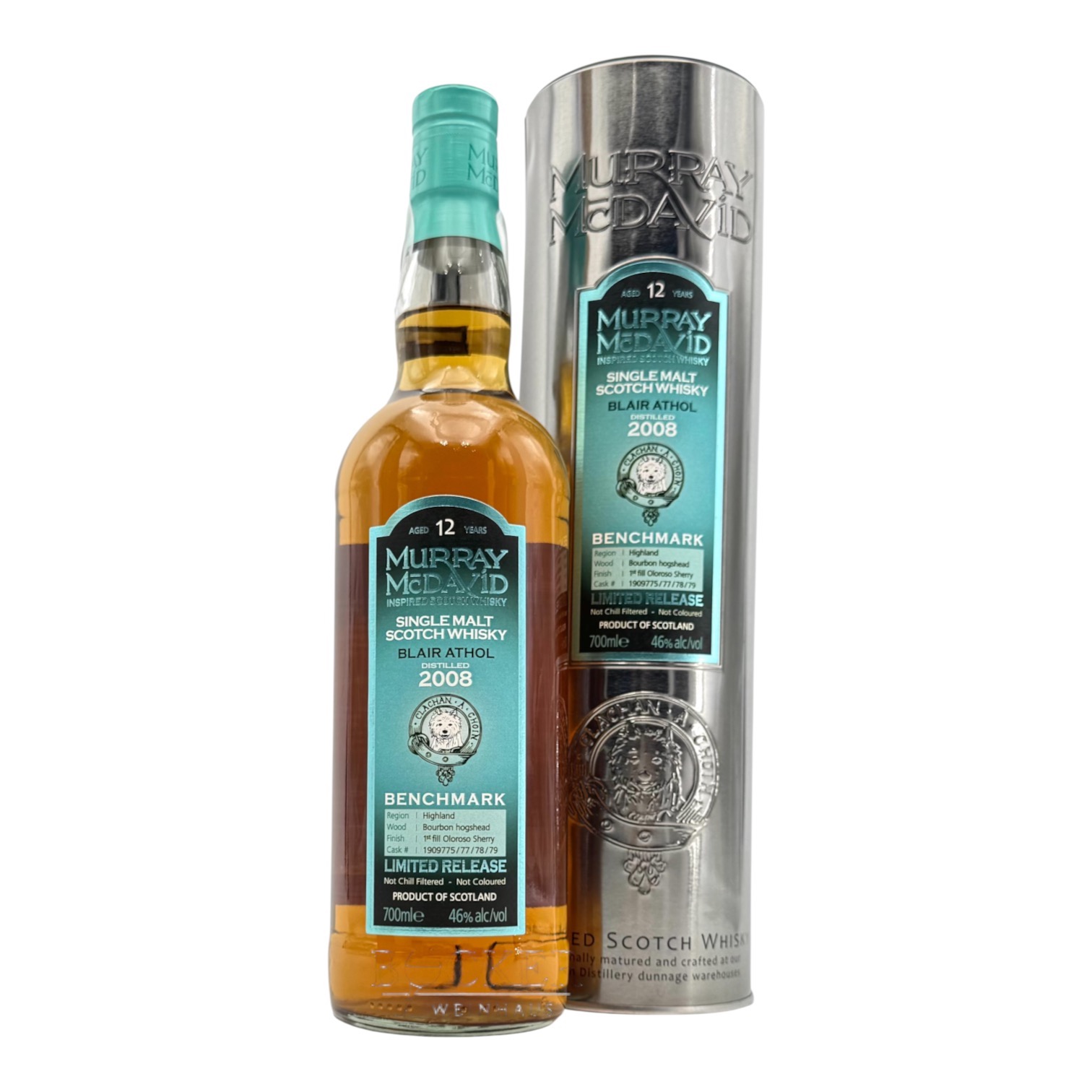 Blair Athol Murray McDavid 12years 1st fill sherry finish 0,70 l