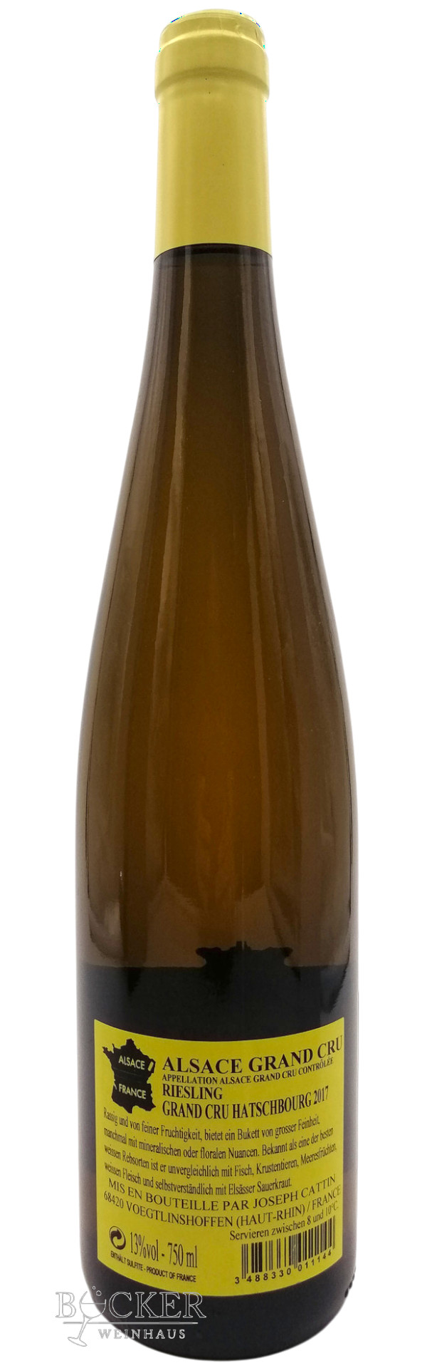 Joseph Cattin Riesling Hatschbourg Alsace Grand Cru 0,75