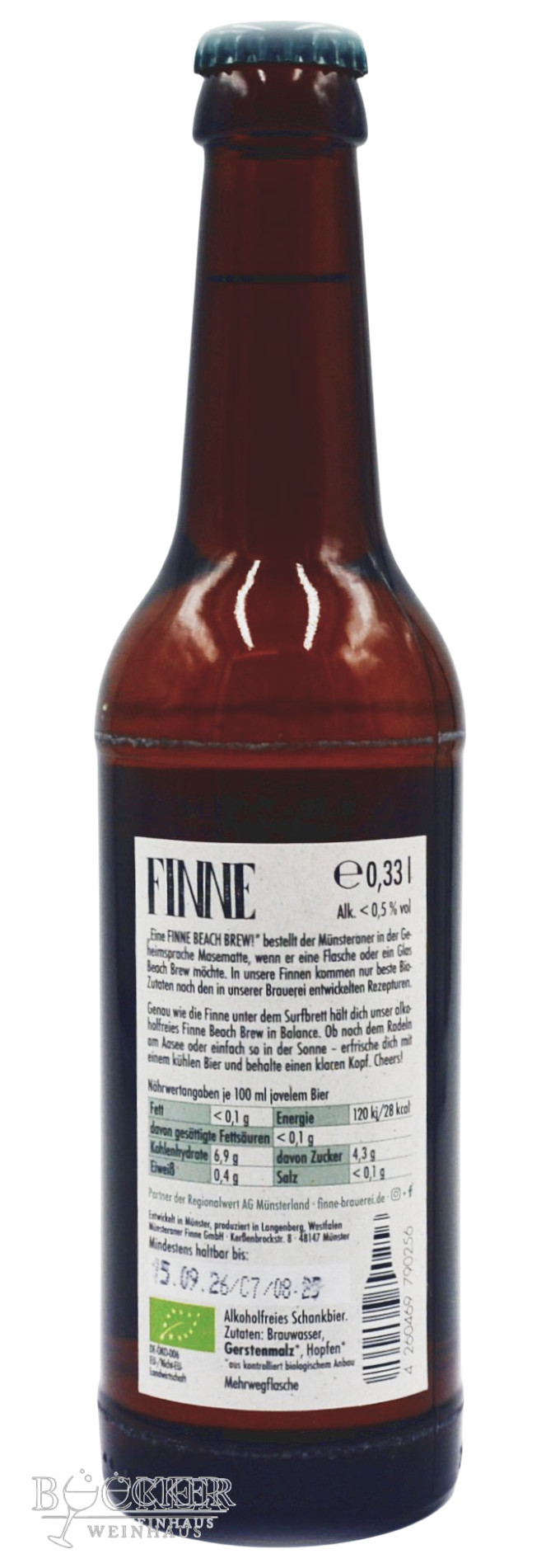 Finne Beachbrew ALKOHOLFREI 0,33 l Flasche zzgl. 0,08 € Pfand