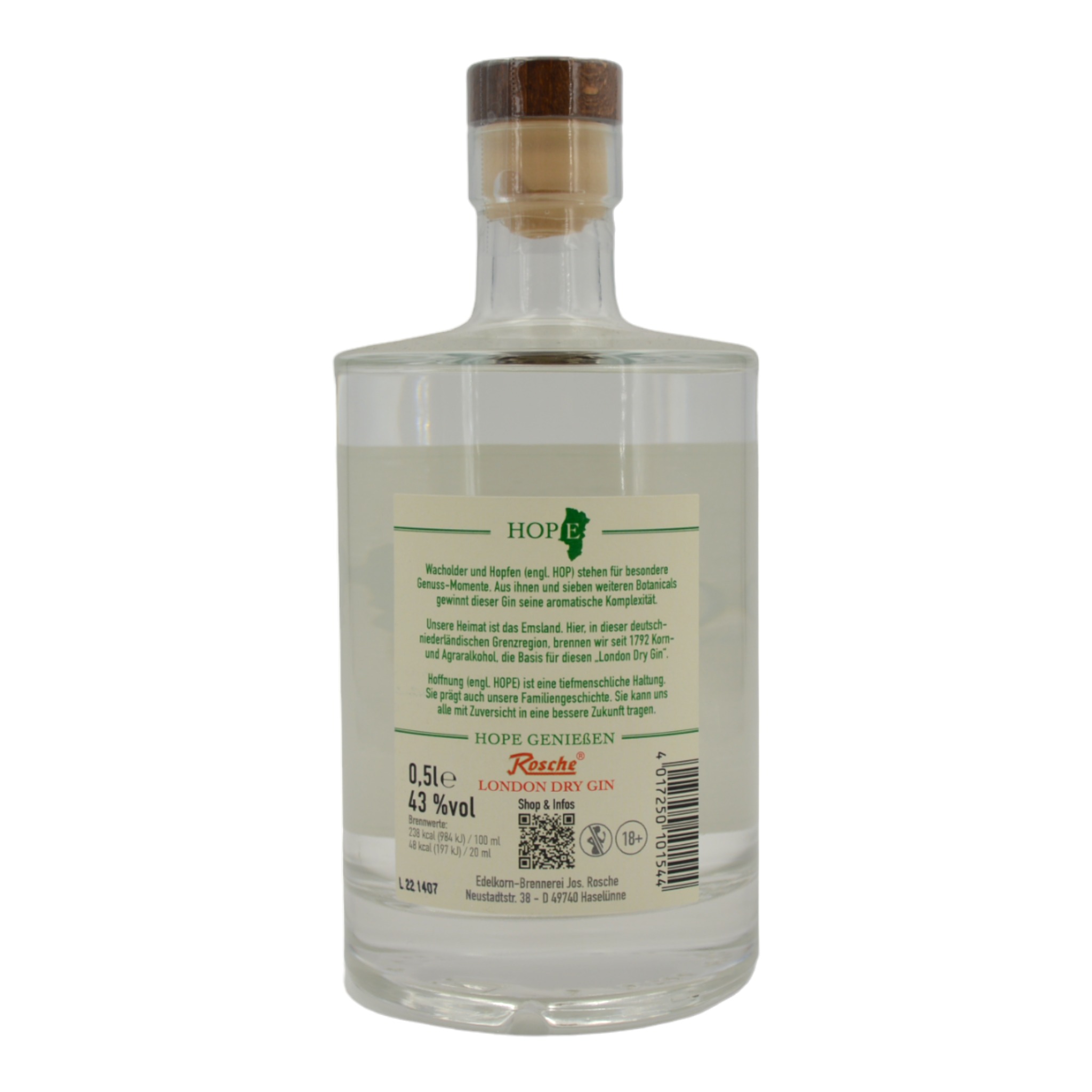 Rosche Hope Londen Dry Gin