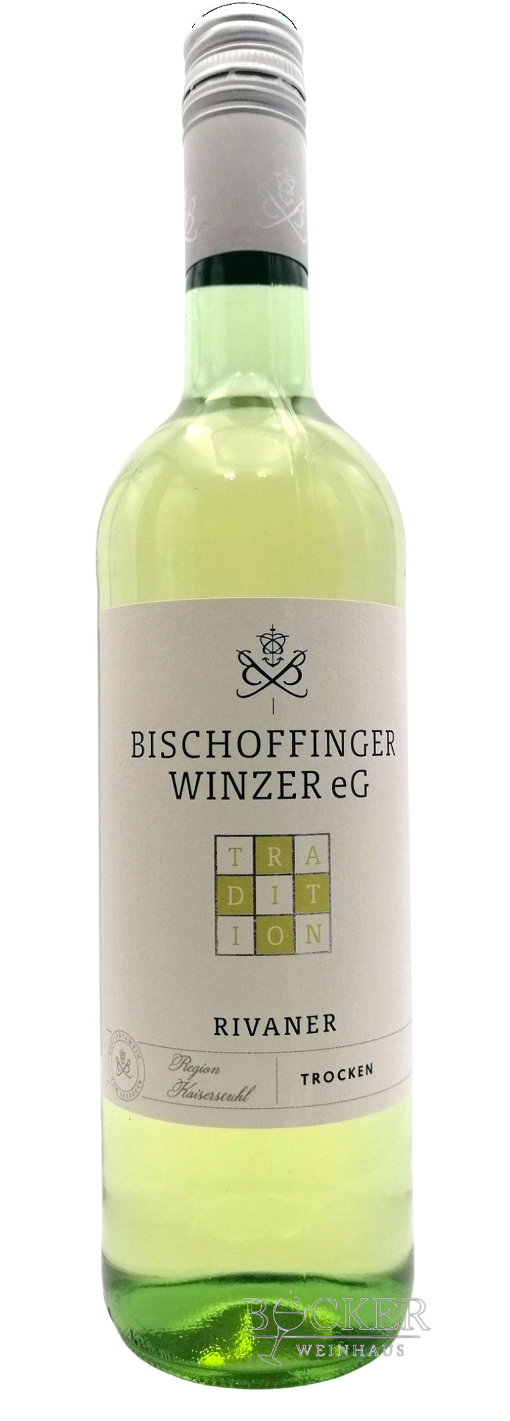 Bischoffinger Rivaner Tradition trocken 0,75 l 12 % Alc. 4005758312364
