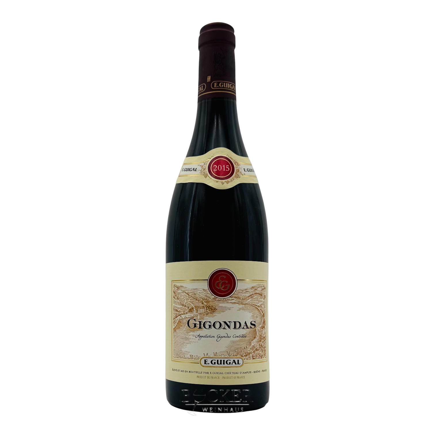 E. Guigal Gigondas 2015 Rouge Rhone 0,750 l