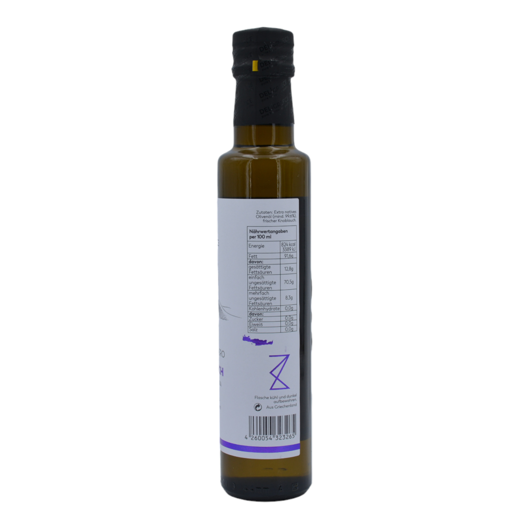 4260054323265Deligreece Castello Zacro Knoblauch Oliveöl aus Kreta s1