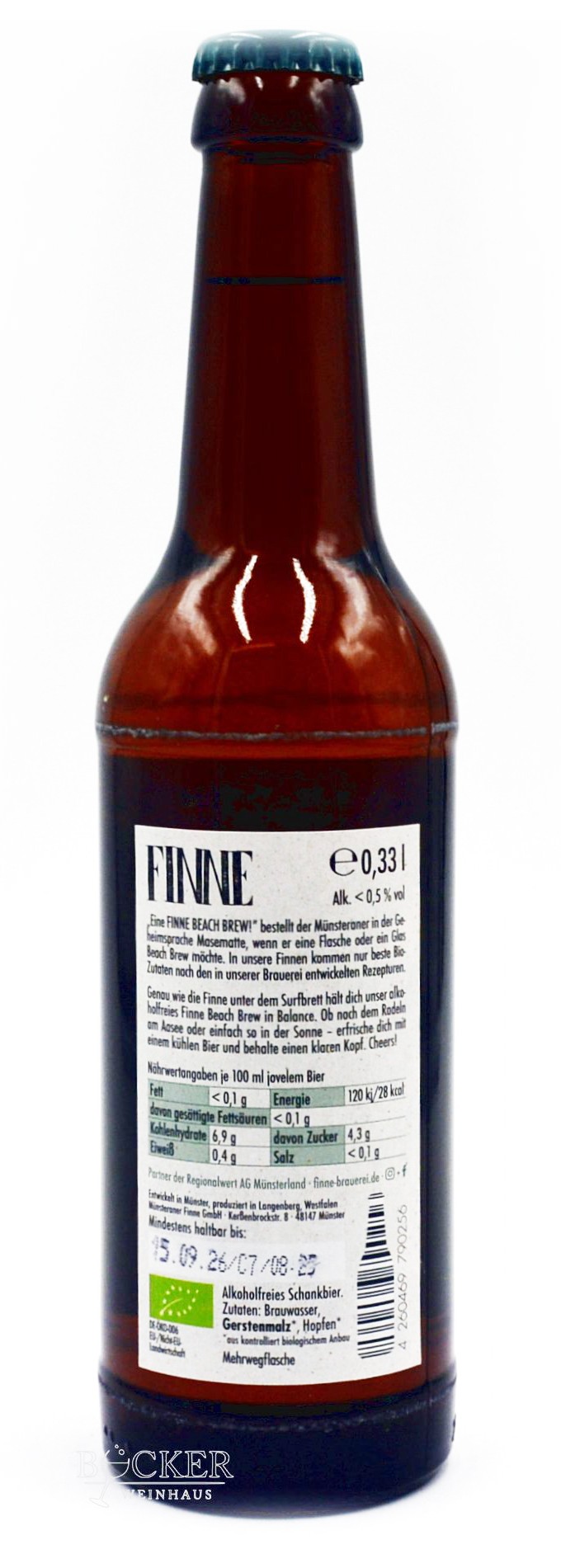 Finne Beachbrew ALKOHOLFREI 0,33 l Flasche zzgl. 0,08 € Pfand