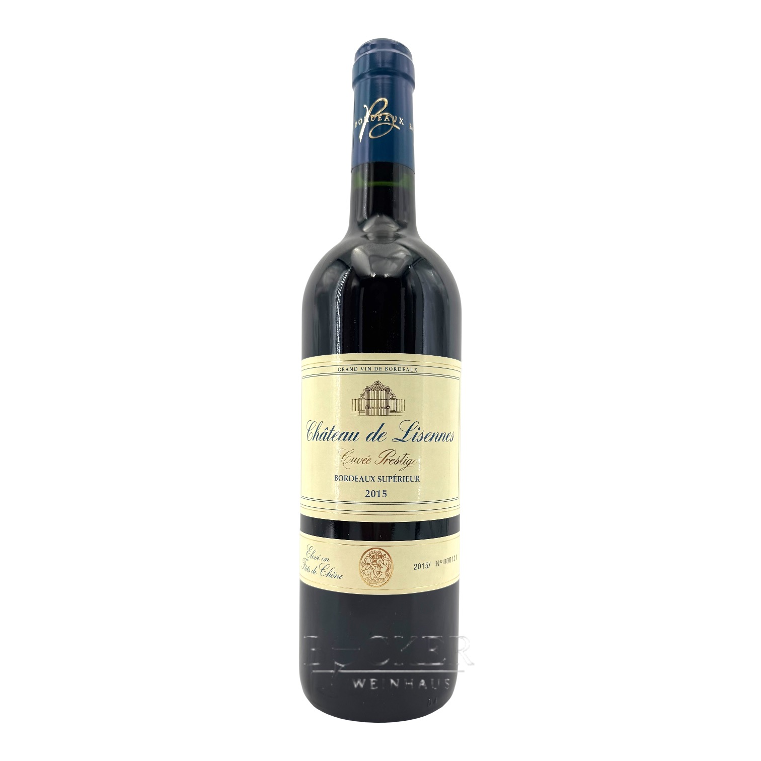 Château de Lisennes Cuvée Prestige Bordeaux Superieur 2015 0,750 l