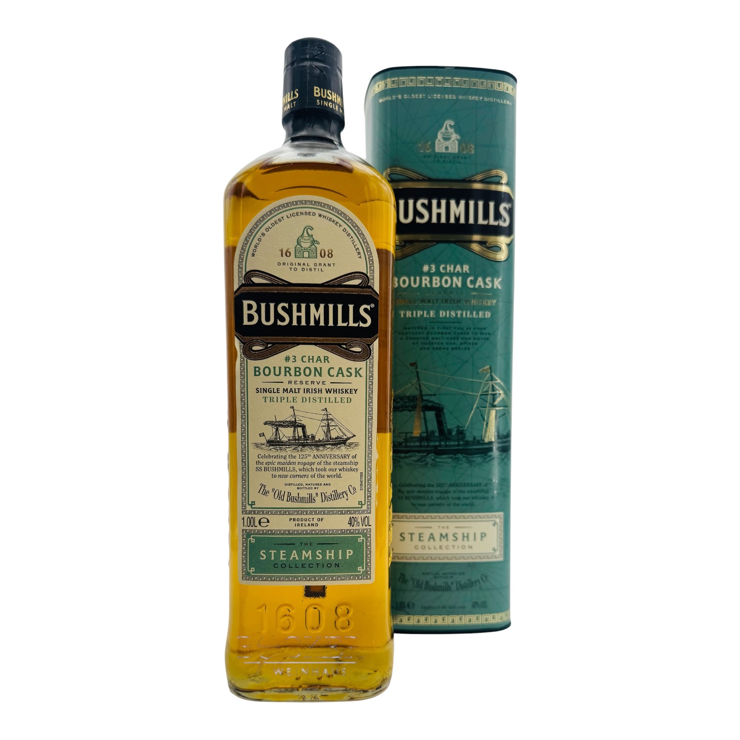 Bushmills Steamship 40% Alc. 1,0 Liter
