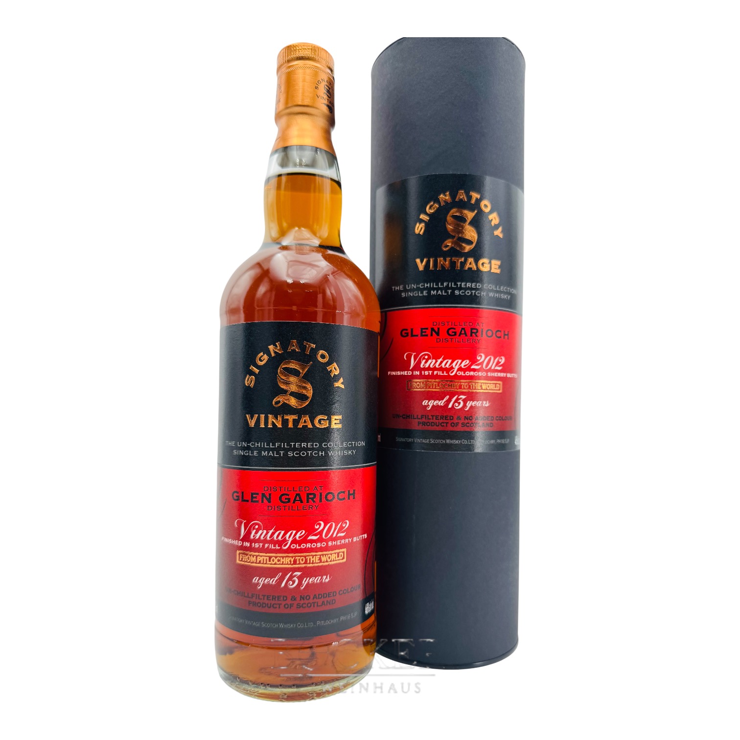 Glen Garioch - 13 Years 2012 Vintage  1st Fill Oloroso Sherry Butt Signatory Vintage