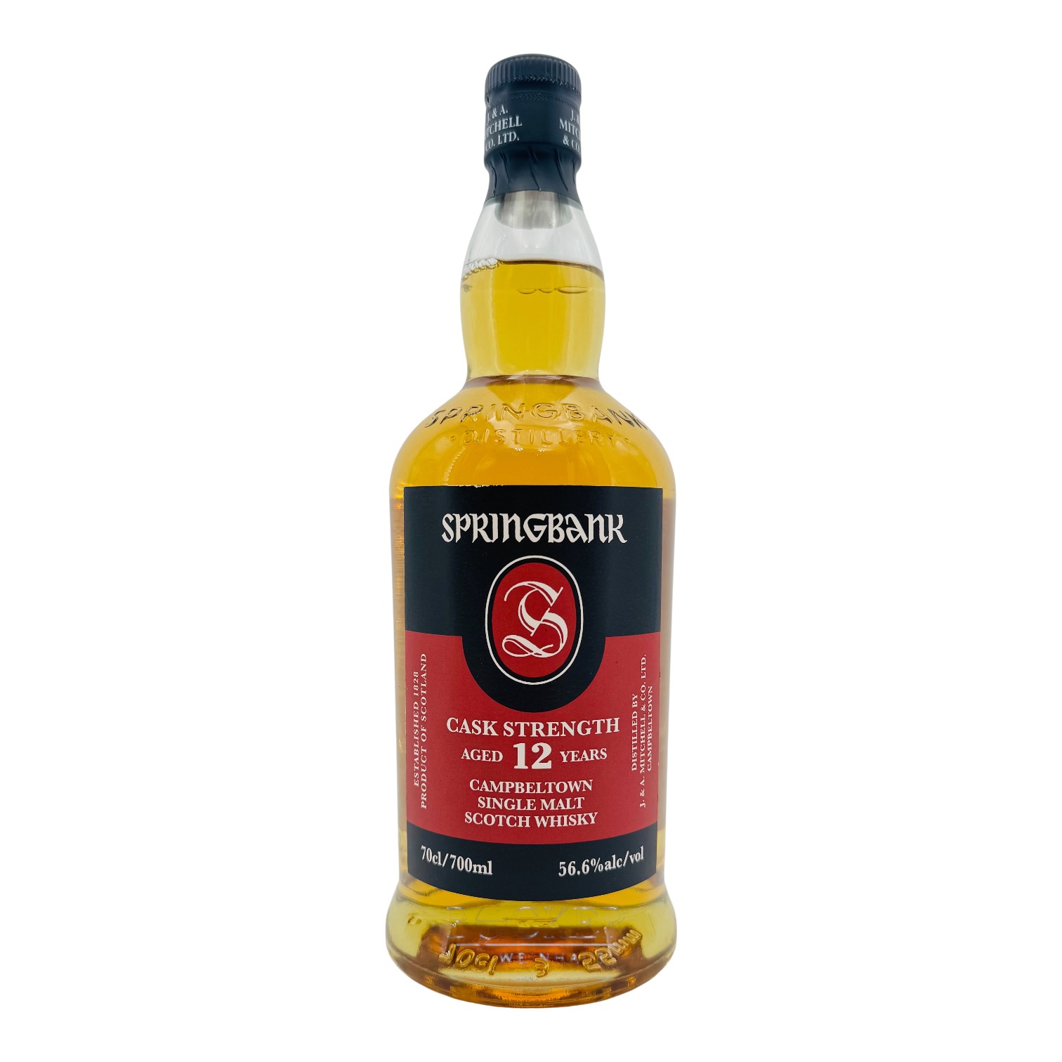 Springbank 12 years Campbeltown Single Malt 56,6 %vol. 0,70 l