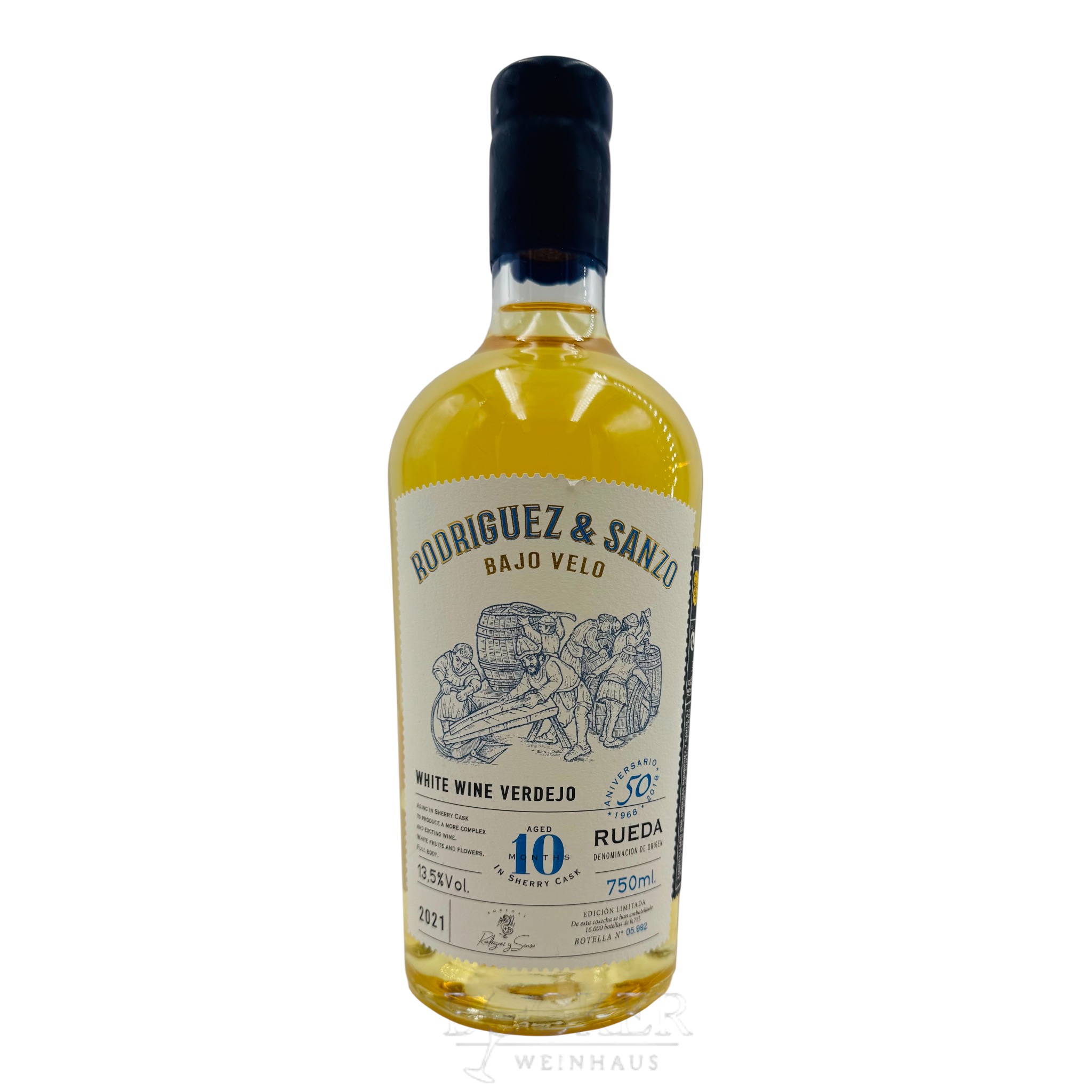 Rodriguez & Sanzo Bajo Velo Verdejo Spanien 0,75 l