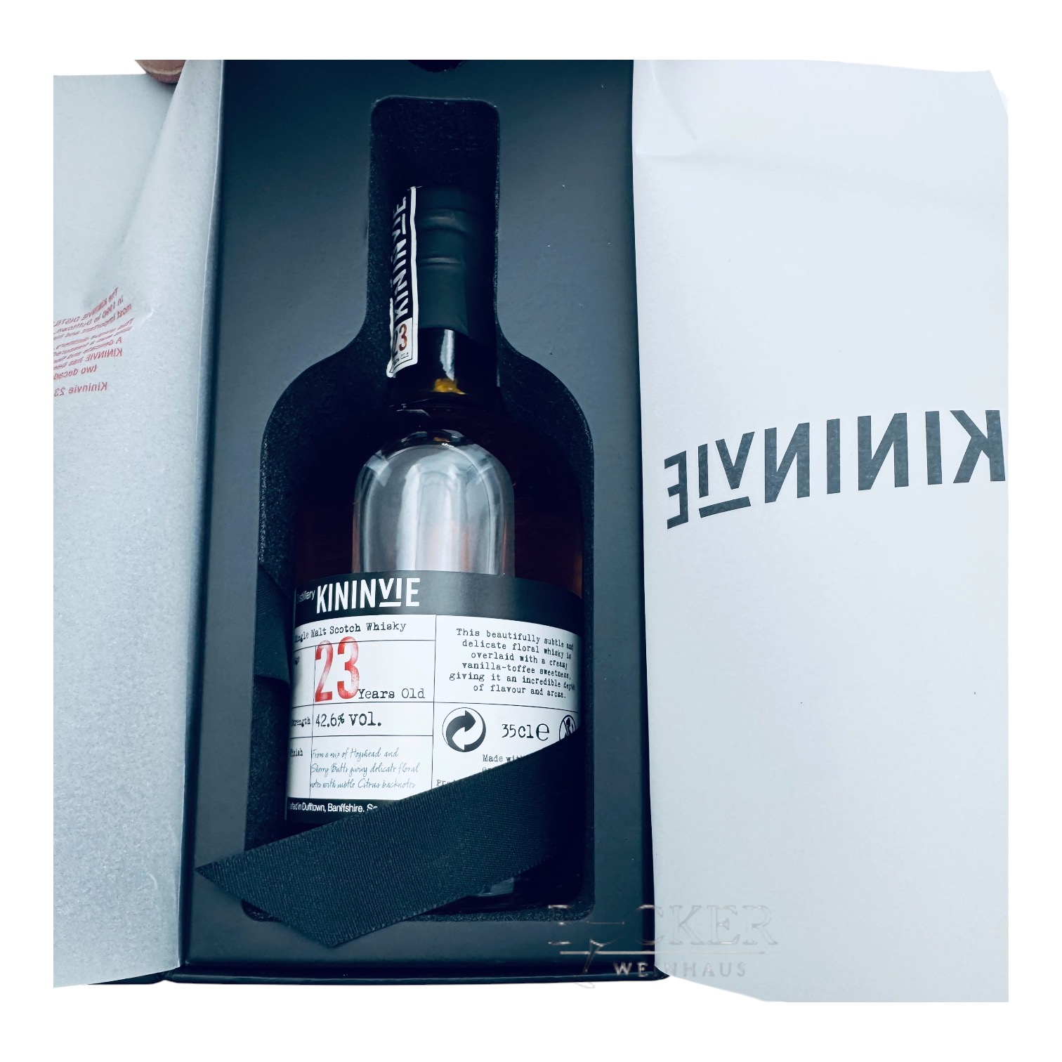 Kininvie 23 years old Single Malt 42,6 % 350ml