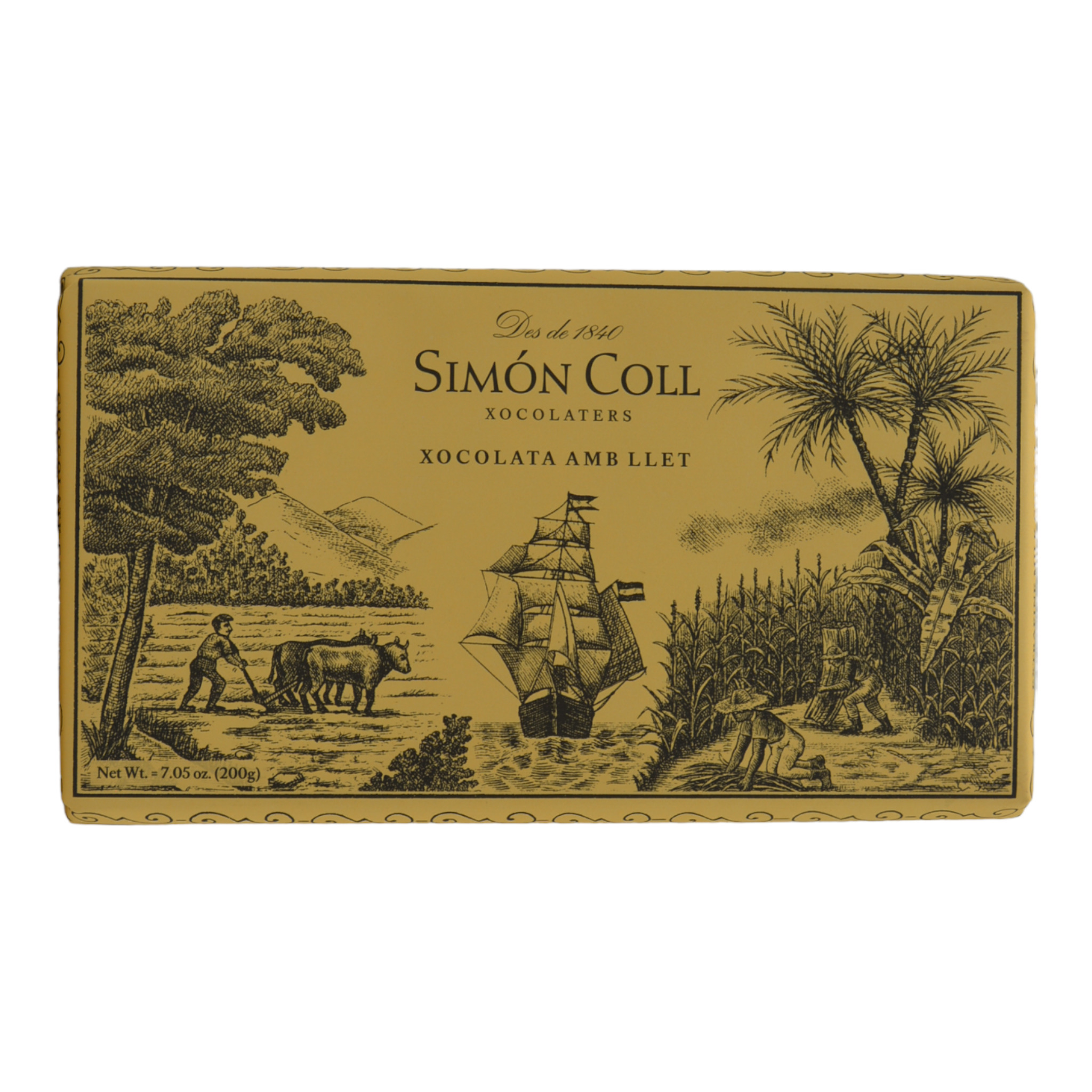 Simon Coll xocolata Ambllet Schokolade 200g