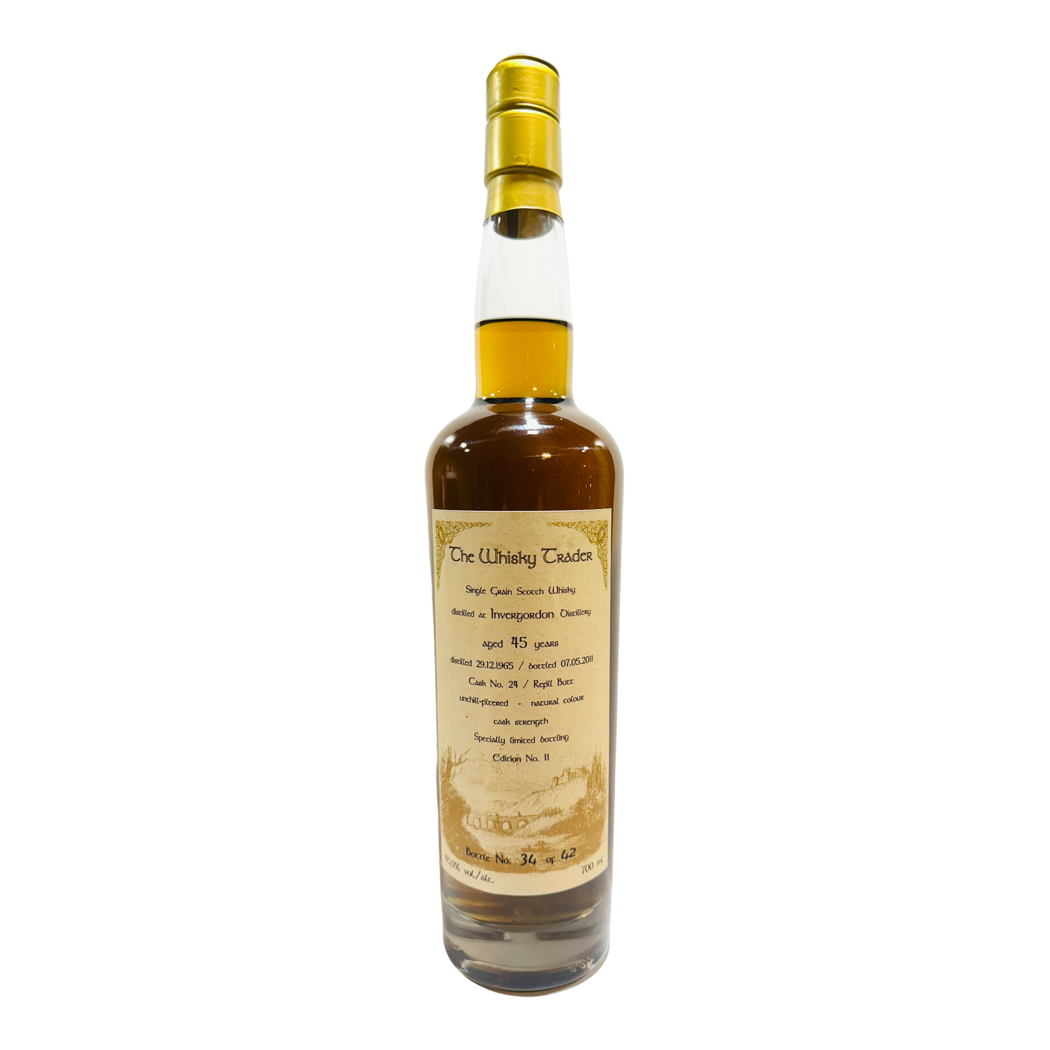 Invergordon 45 years 1965 (2011) only 42 bottles 45,9%vol. 0,70 l