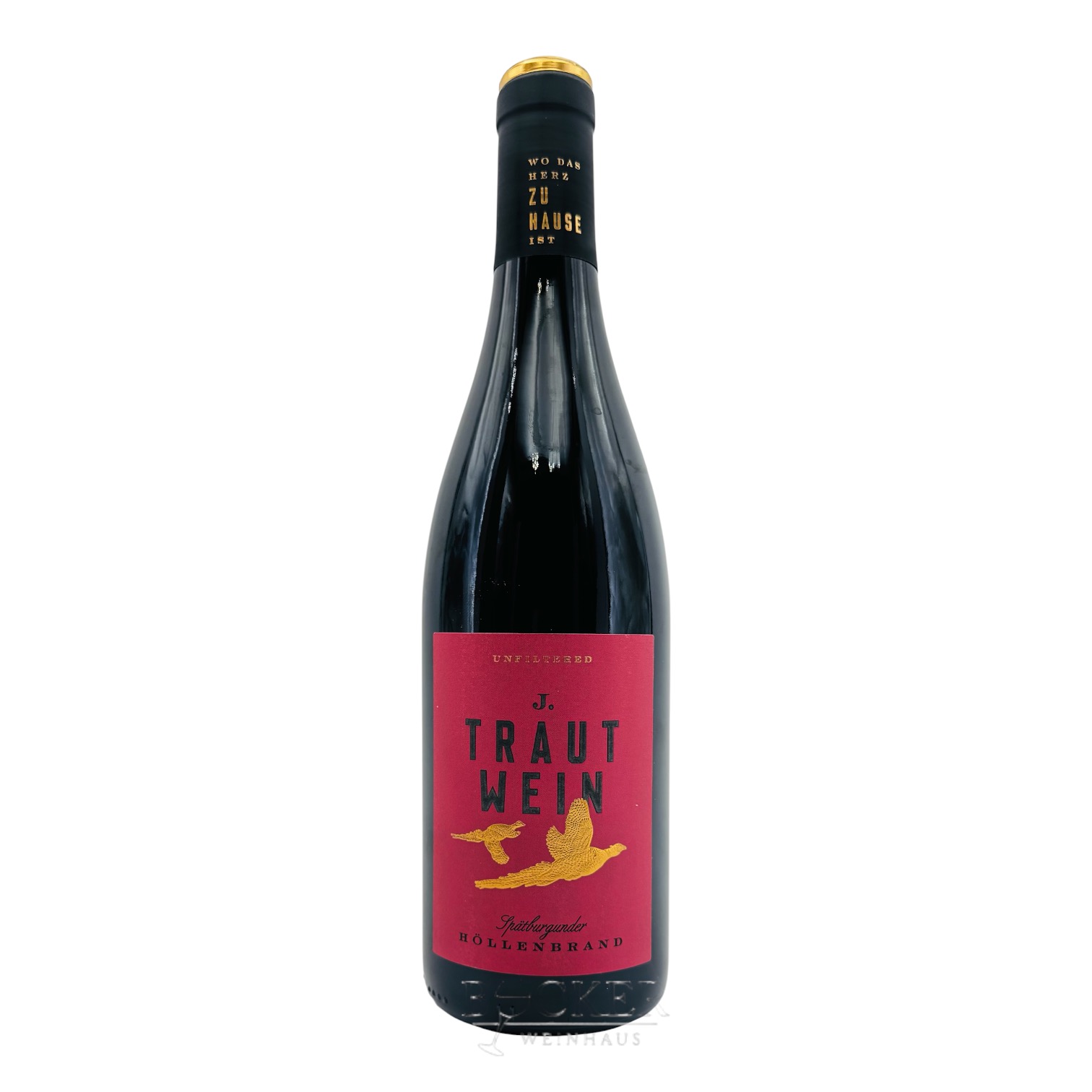 Trautwein Spätburgunder Höllenbrand Rotwein unfiltered 0,75 l