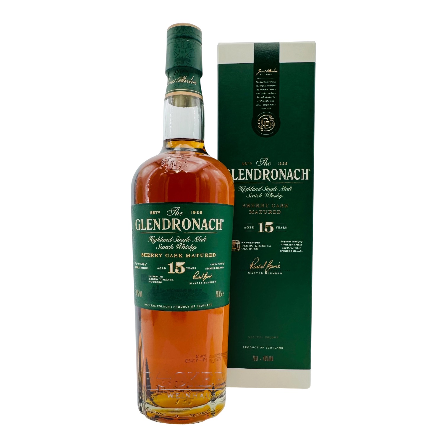 Glendronach REVIVAL 15 years Highland Single Malt 0,70 l