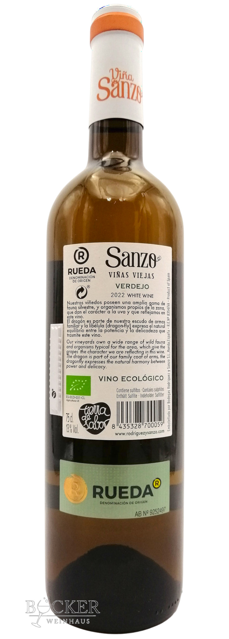 Rodrigo & Sanzo - Verdejo Rueda 0,75 l