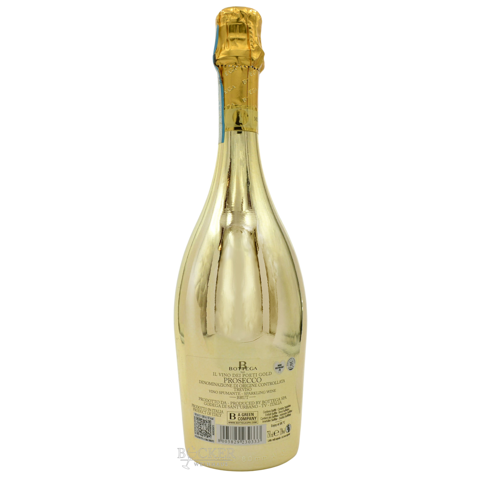 Bottega Gold Prosecco Venezia 11% Alc. 0,75 l