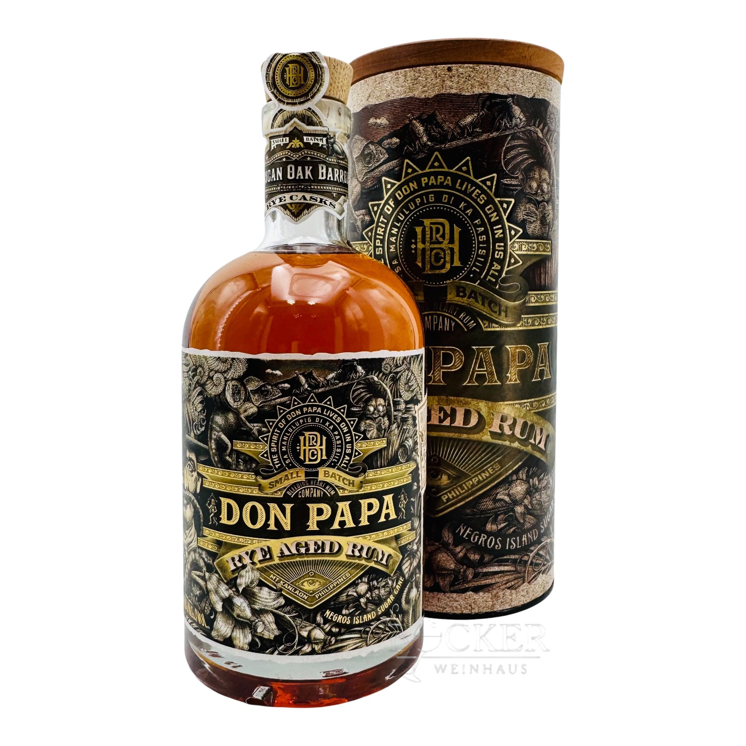 Don Papa Rye Aged Rum 0,70 l 45%